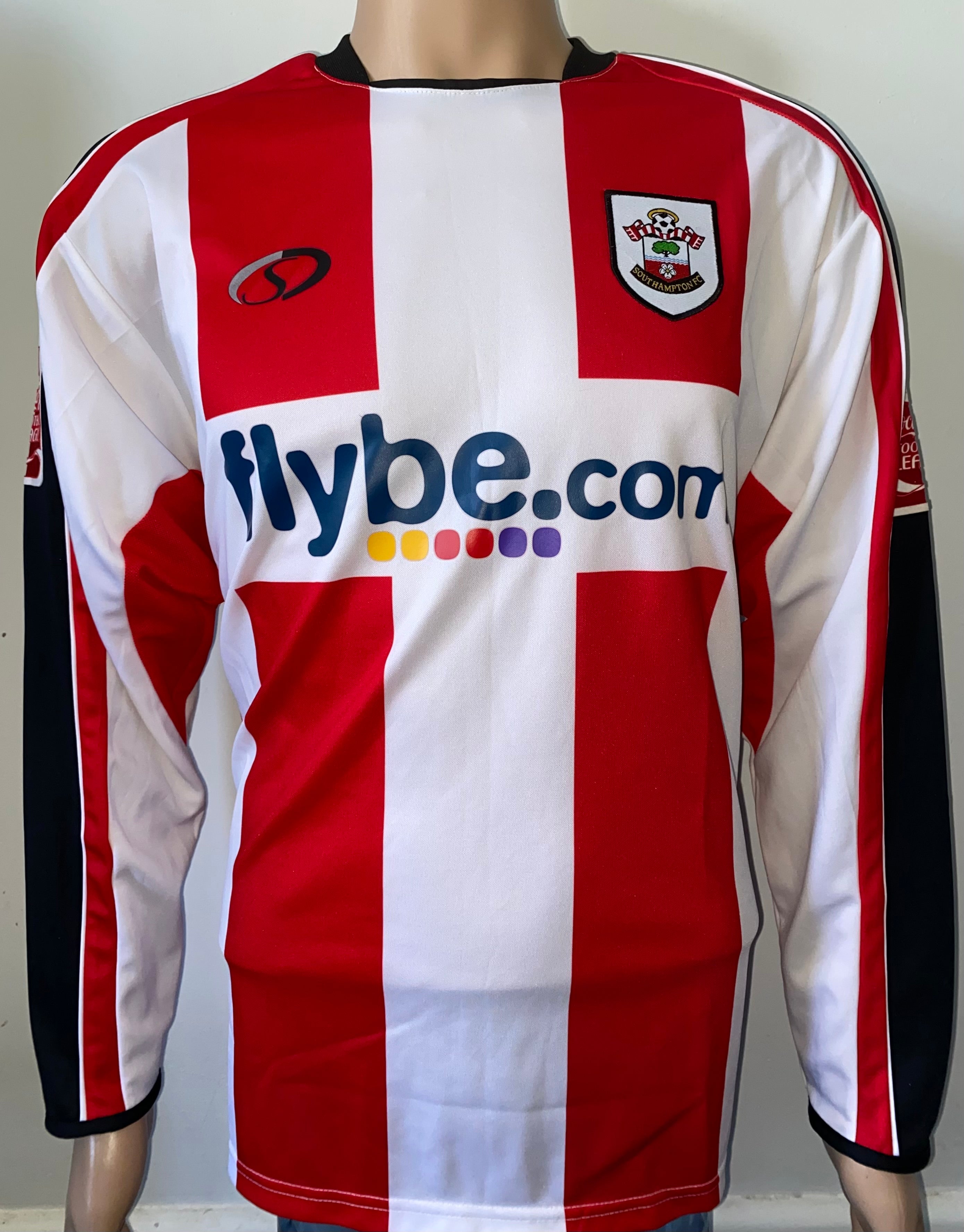 2006/07 SOUTHAMPTON MATCH WORN HOME SHIRT (IFIL #34)