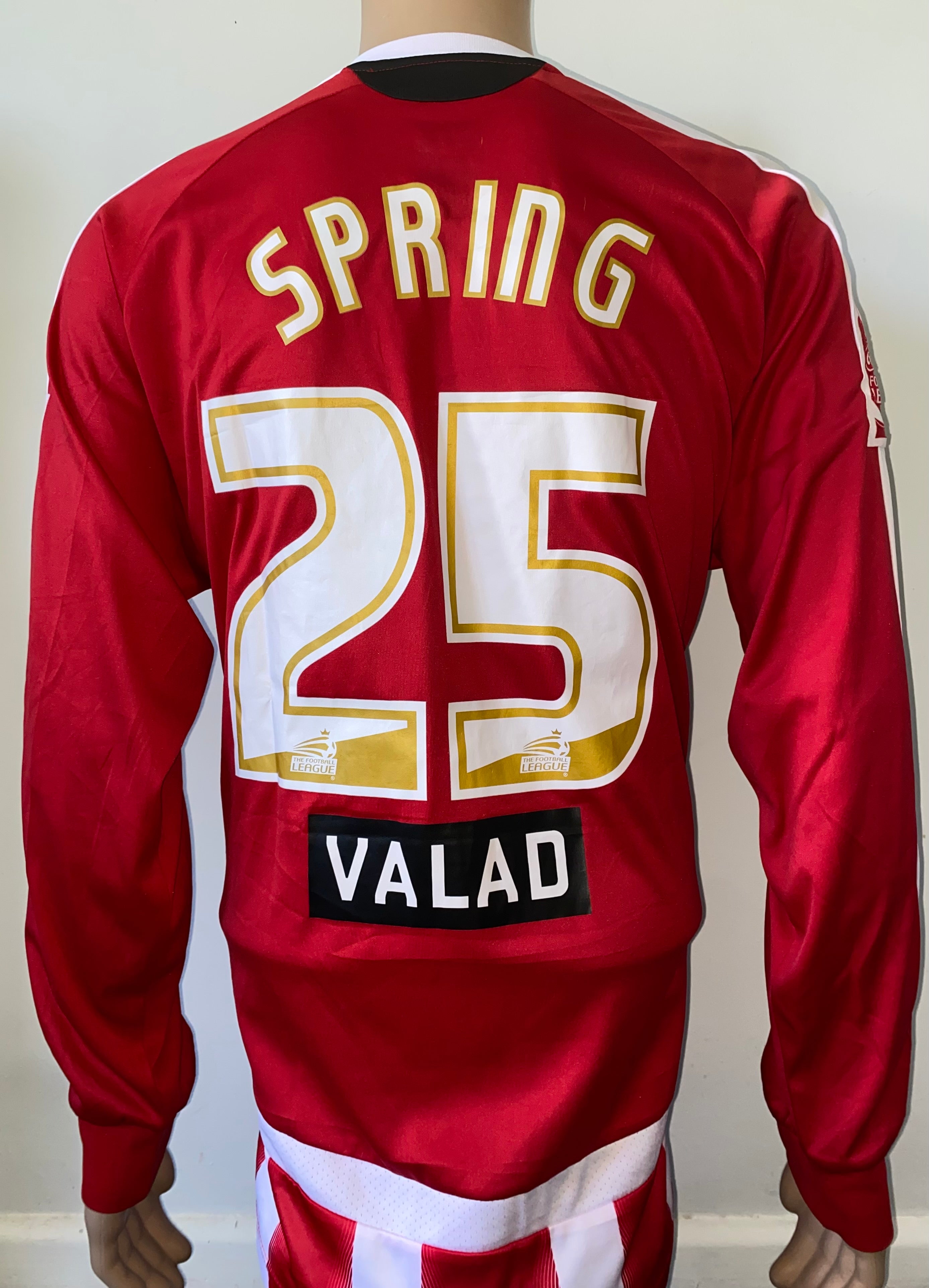 2008/09 SHEFFIELD UNITED MATCH WORN SHIRT (SPRING #25)