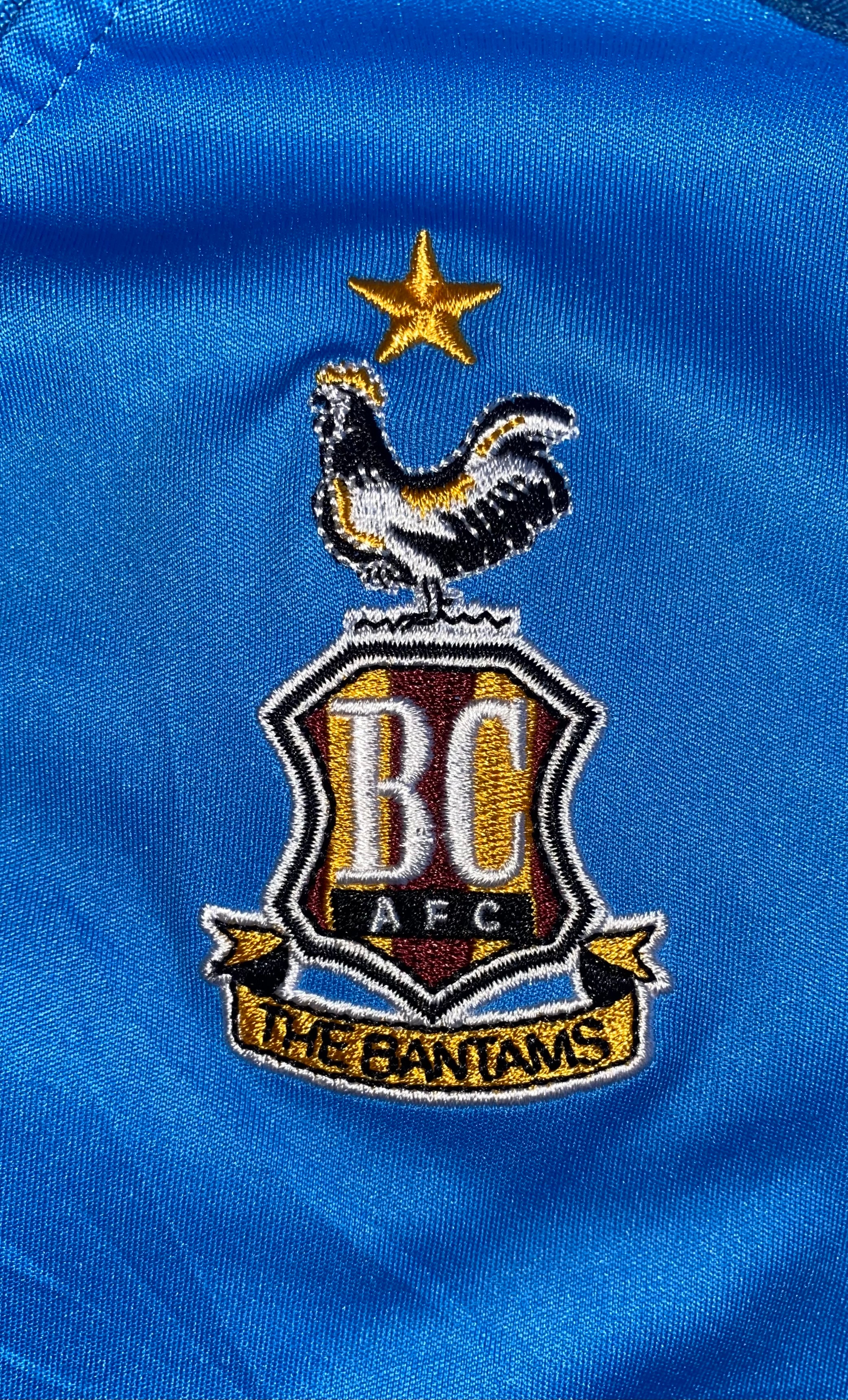 2018/19 BRADFORD CITY MATCH ISSUE AWAY SHIRT (GOLDTHROP #37)