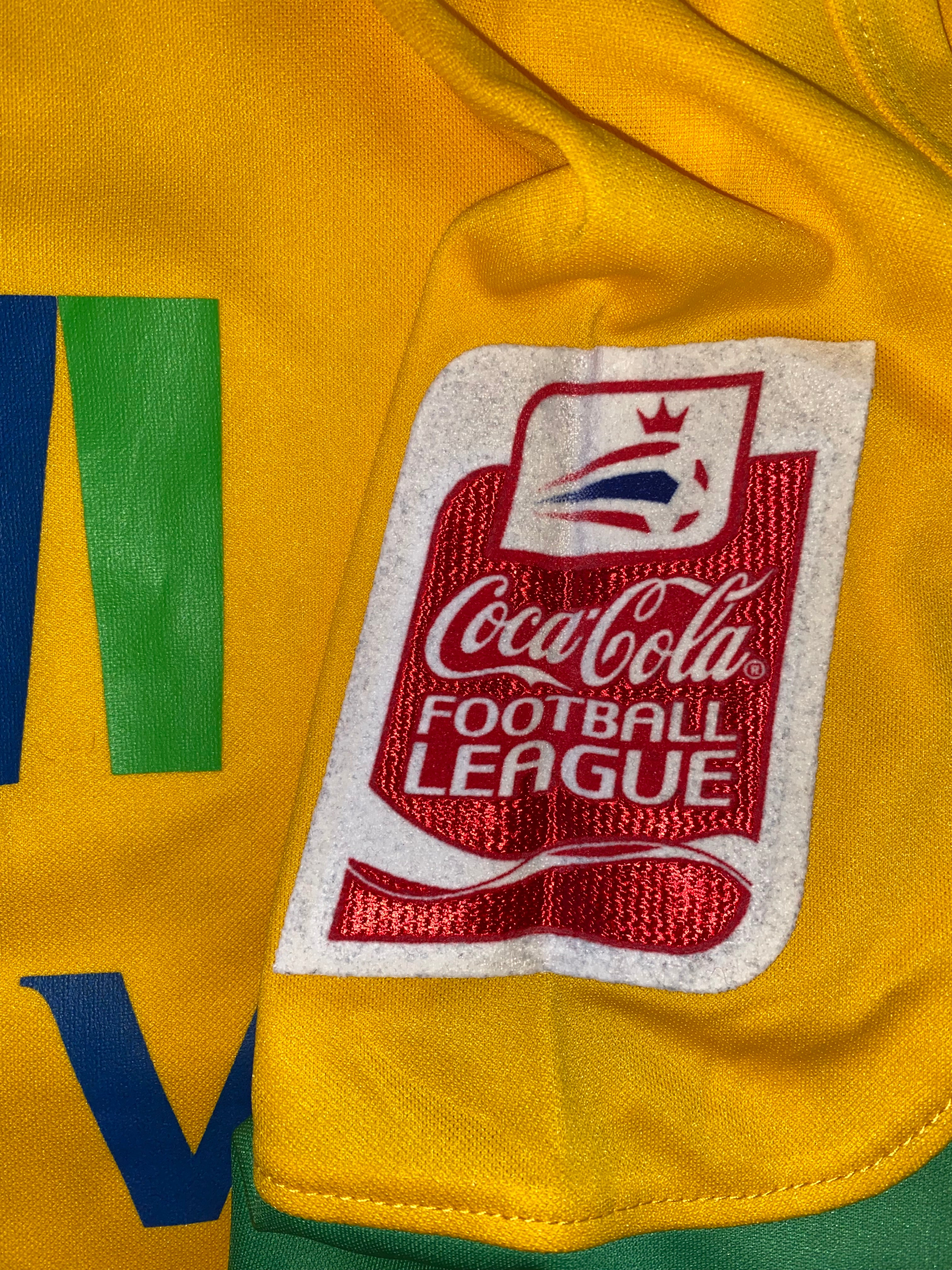 2008/09 NORWICH CITY MATCH WORN HOME SHIRT (GOW #17)