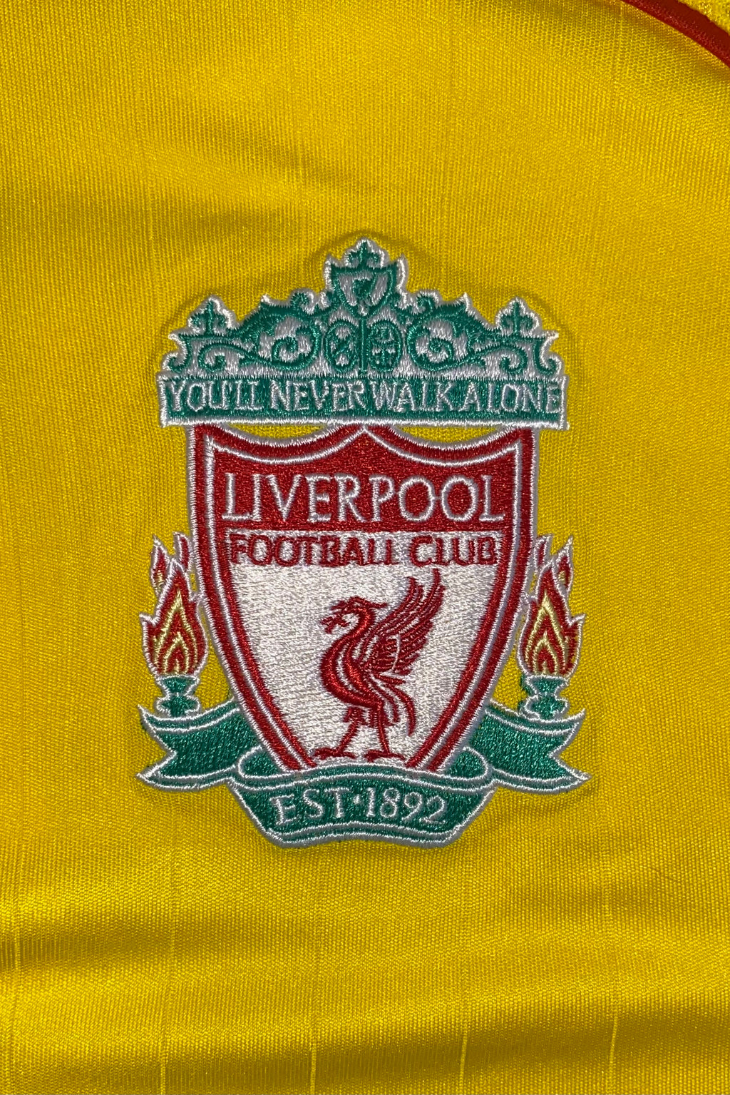 2006/07 LIVERPOOL MATCH ISSUE AWAY SHIRT (KEWELL #7)