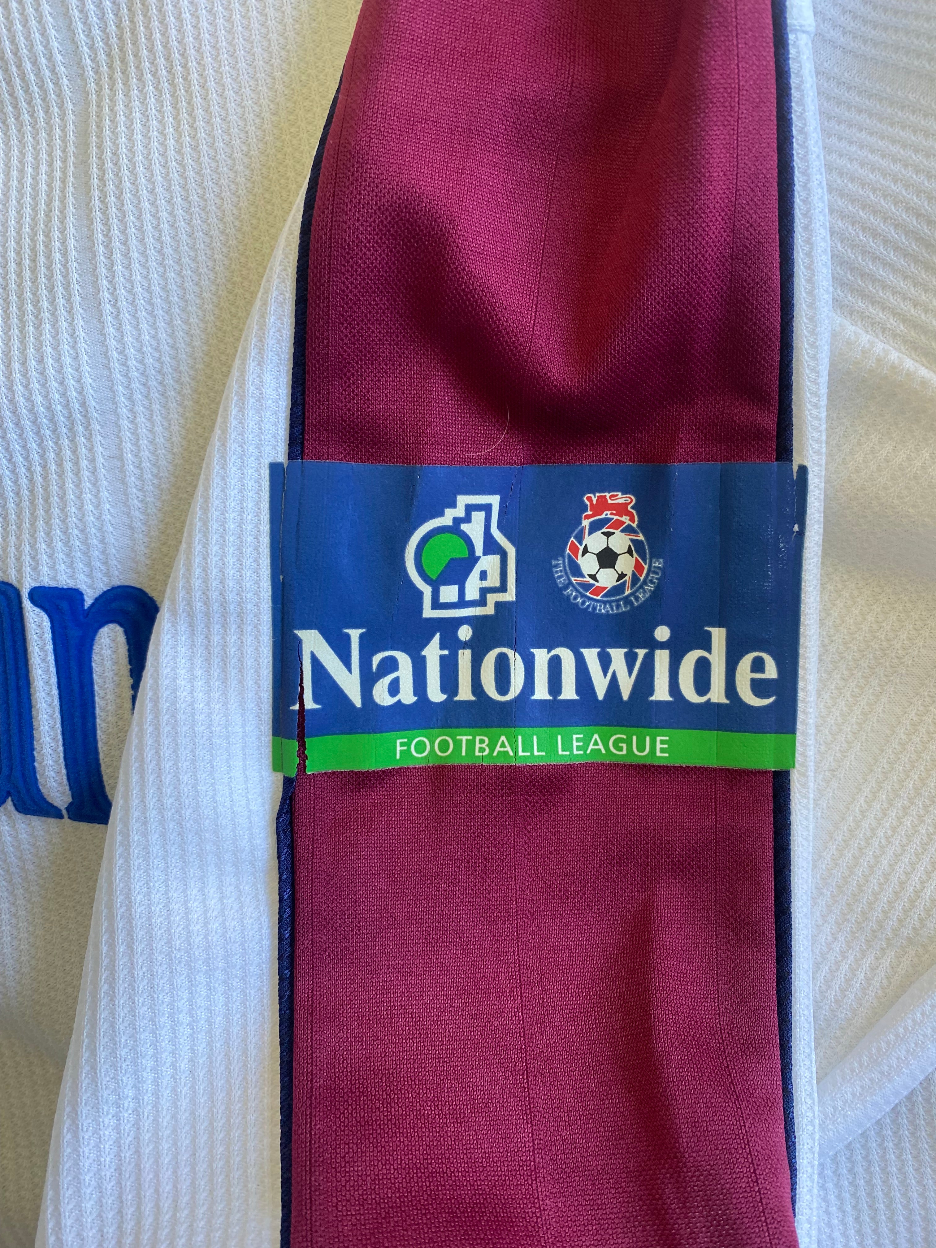 1998/99 OLDHAM ATHLETIC MATCH WORN AWAY SHIRT (SALT #14)