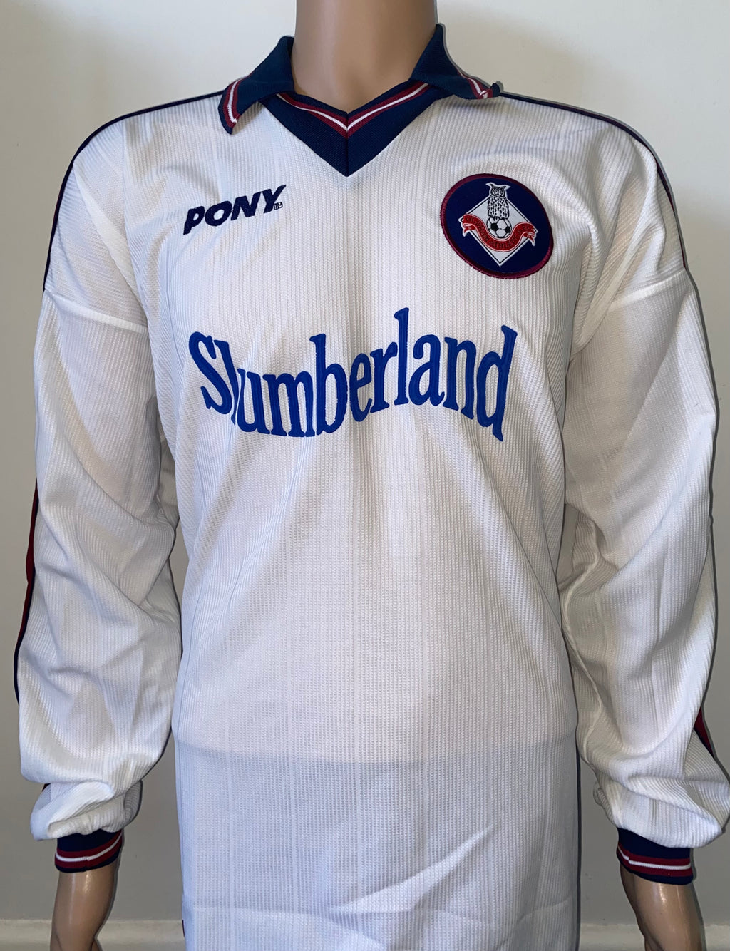 1998/99 OLDHAM ATHLETIC MATCH WORN AWAY SHIRT (SALT #14)