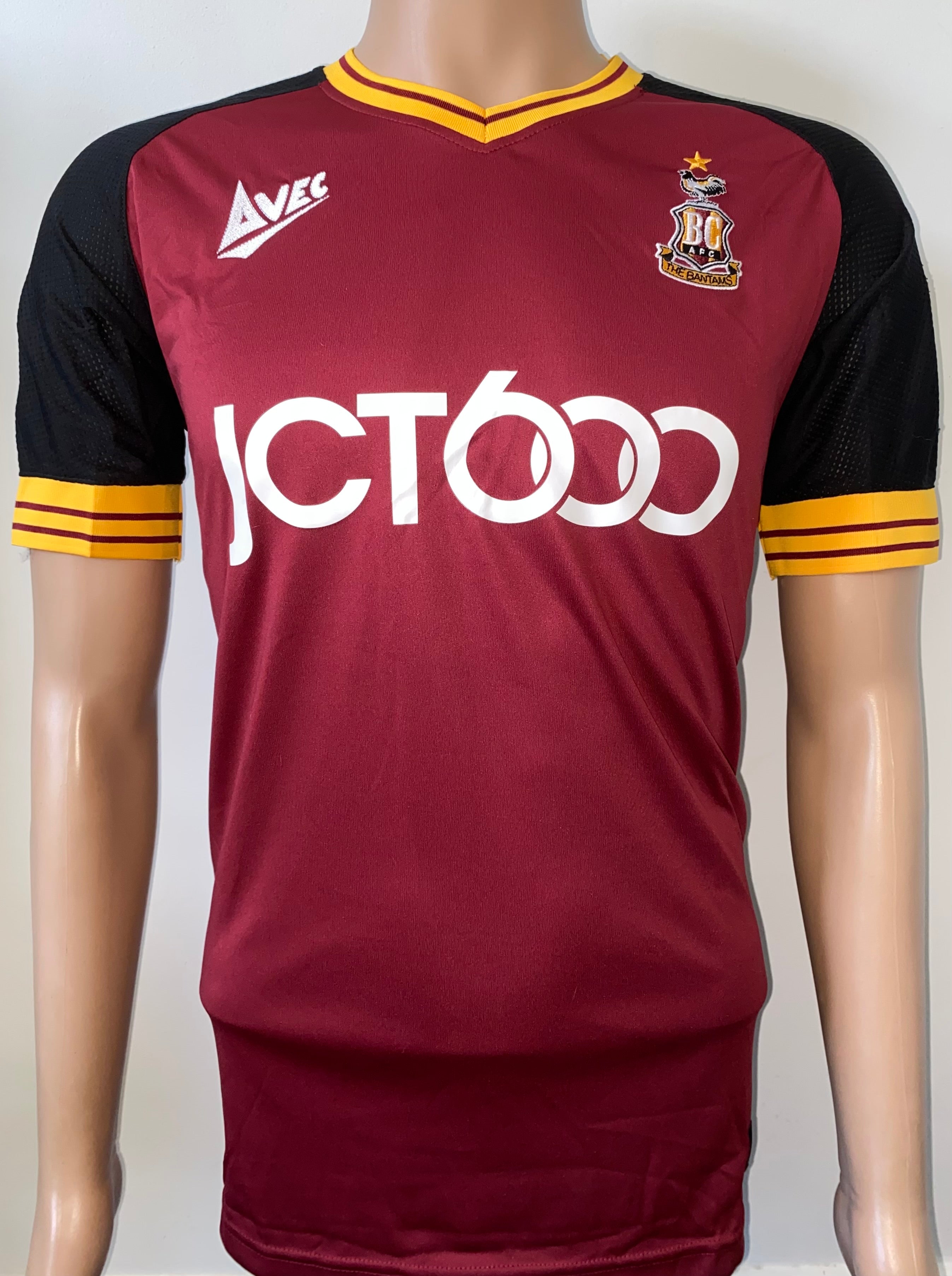2018/19 BRADFORD CITY MATCH ISSUE HOME SHIRT (CLARE #33)