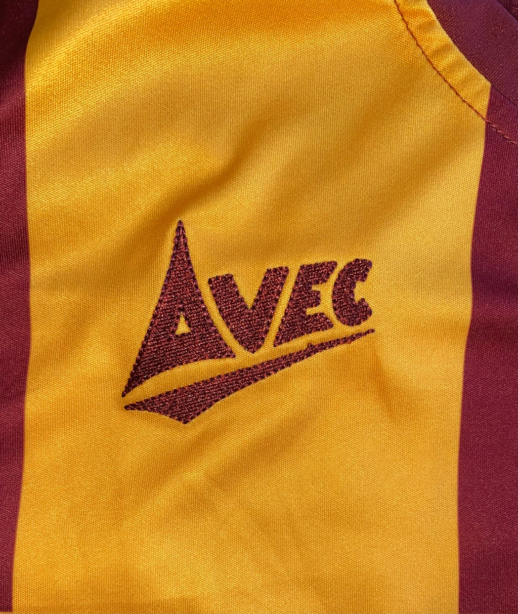 2017/18 BRADFORD CITY MATCH WORN HOME SHIRT (FIELD #15 v PLYMOUTH ARGYLE)