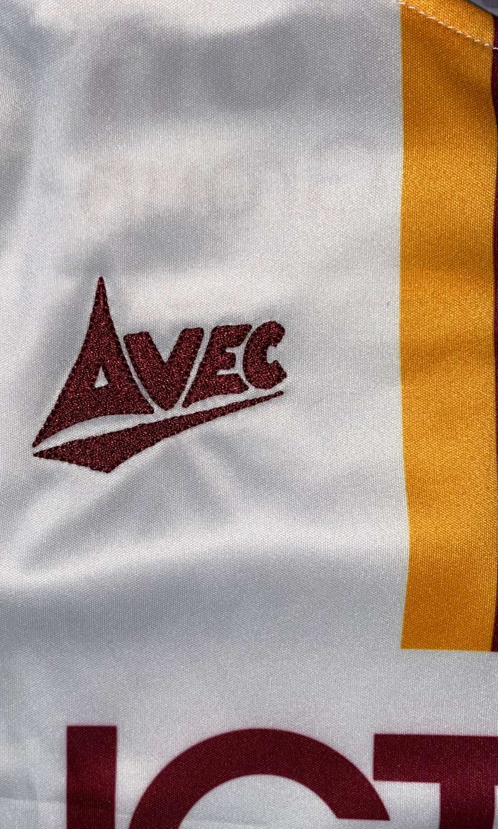 2019/20 BRADFORD CITY MATCH WORN AWAY SHIRT (McCARTEN #14)