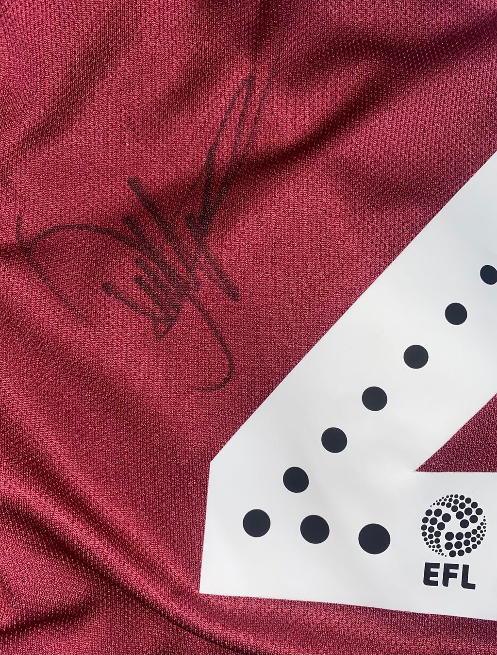 2019/20 BRADFORD CITY MATCH WORN HOME SHIRT (PATRICK #20 V EXETER CITY HOME)