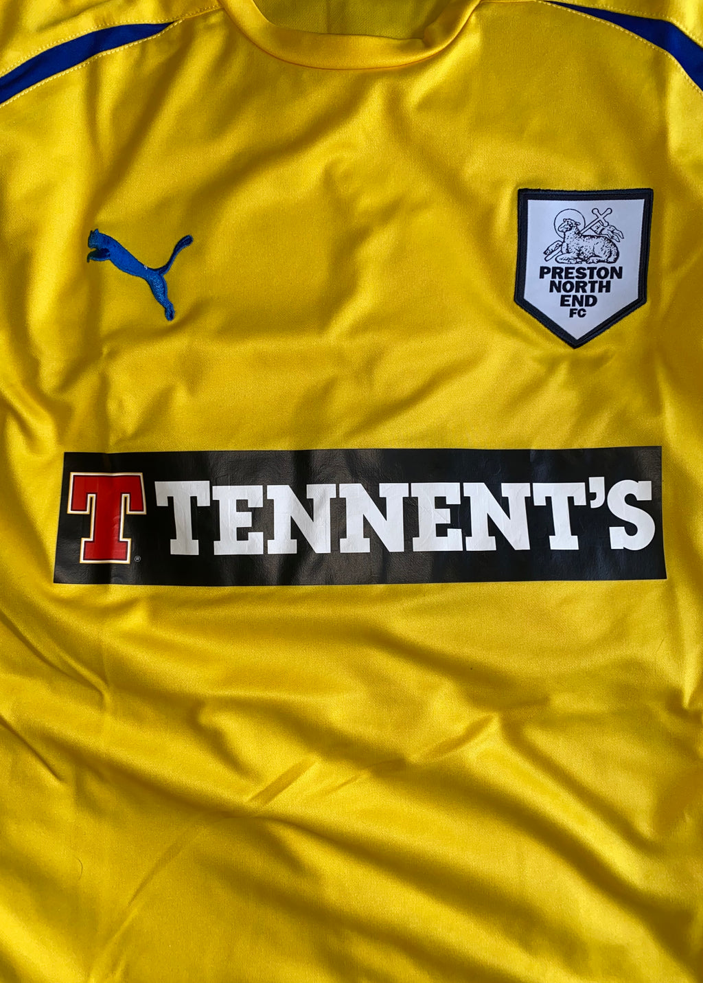 2011/12 PRESTON NORTH END MATCH WORN SHIRT (ASHBEE #24)