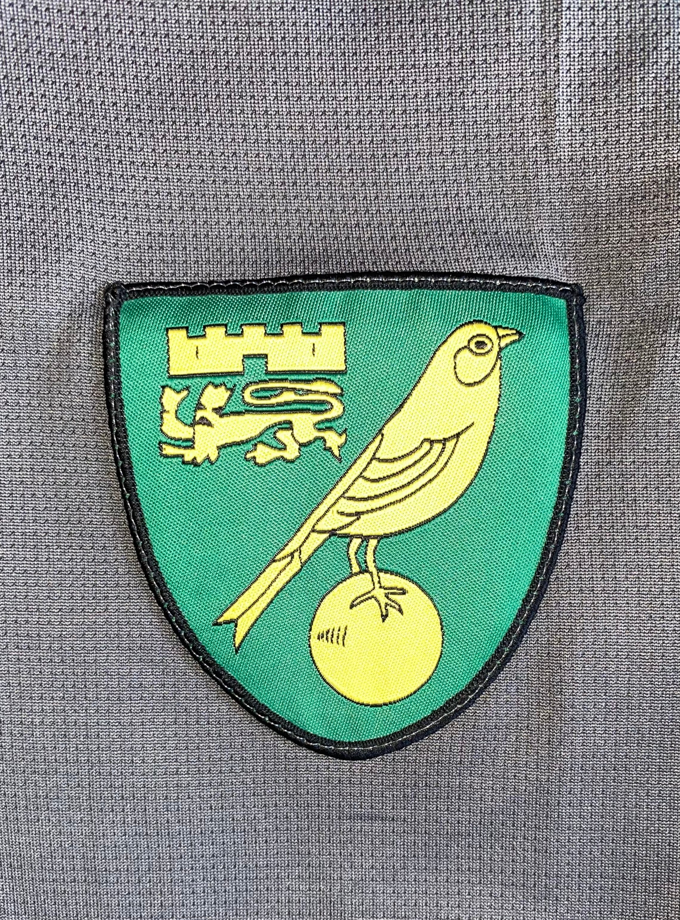 2015/16 NORWICH CITY MATCH ISSUE GOALKEEPERS SHIRT (RUDD #13)
