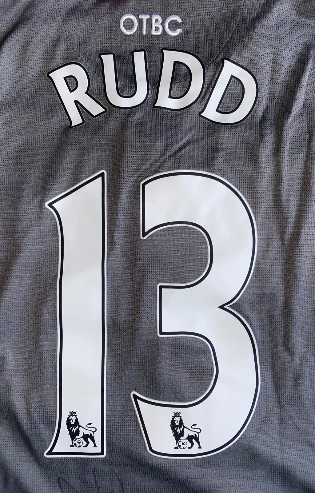 2015/16 NORWICH CITY MATCH ISSUE GOALKEEPERS SHIRT (RUDD #13)