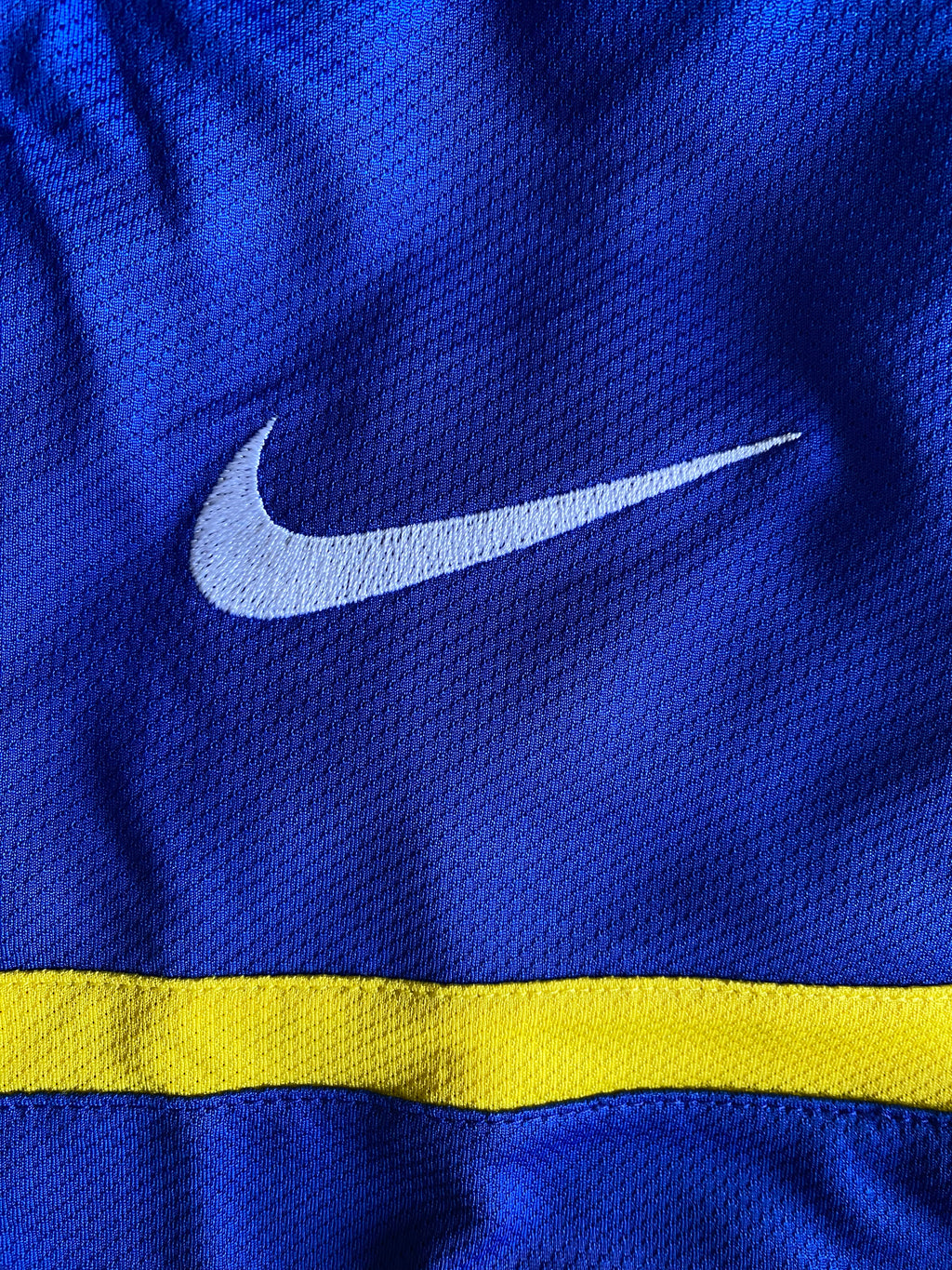 2013/14 EVERTON MATCH ISSUE AWAY SHIRT (STONES #28)
