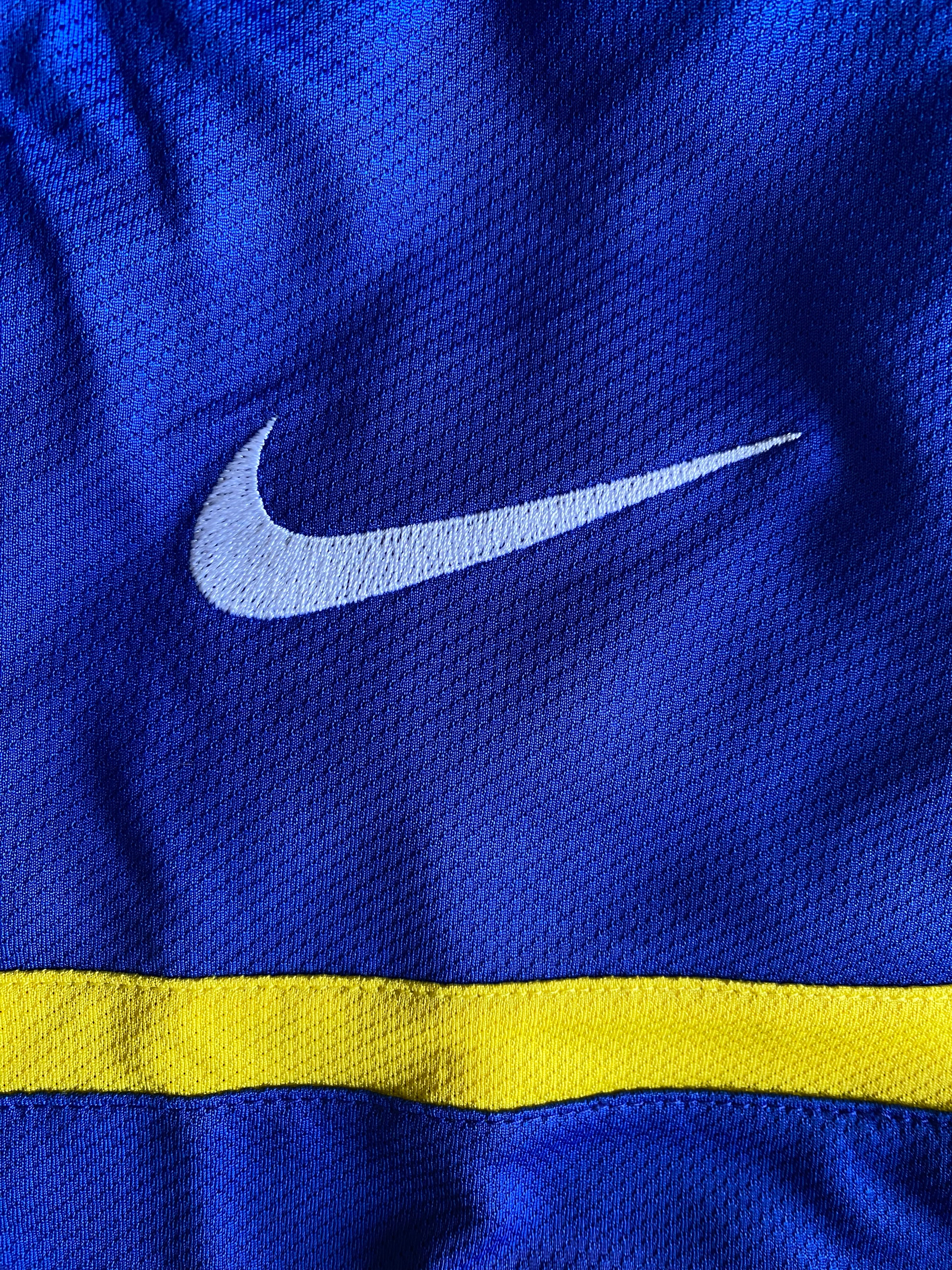 2013/14 EVERTON MATCH ISSUE AWAY SHIRT (STONES #28)