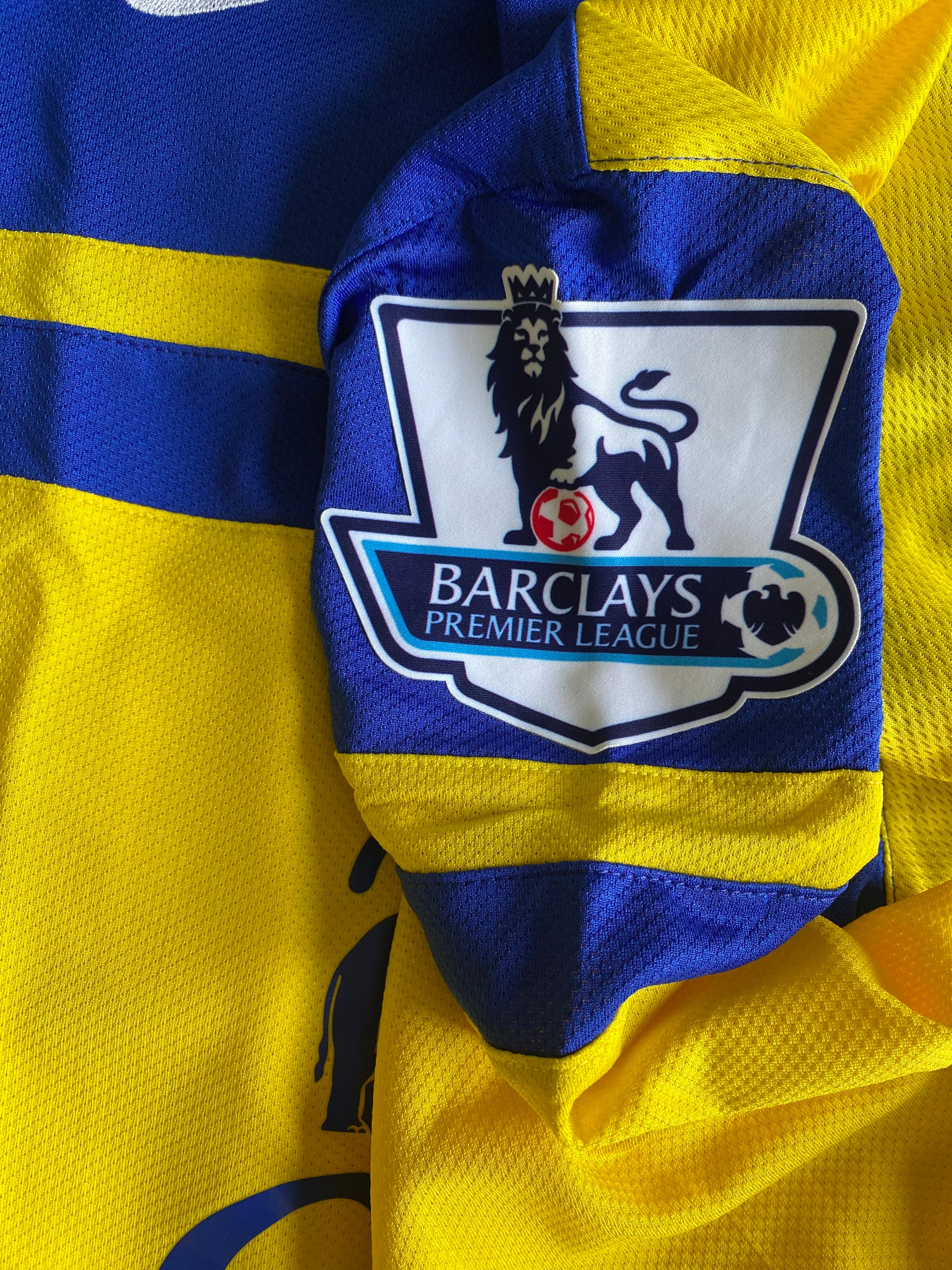2013/14 EVERTON MATCH ISSUE AWAY SHIRT (STONES #28)
