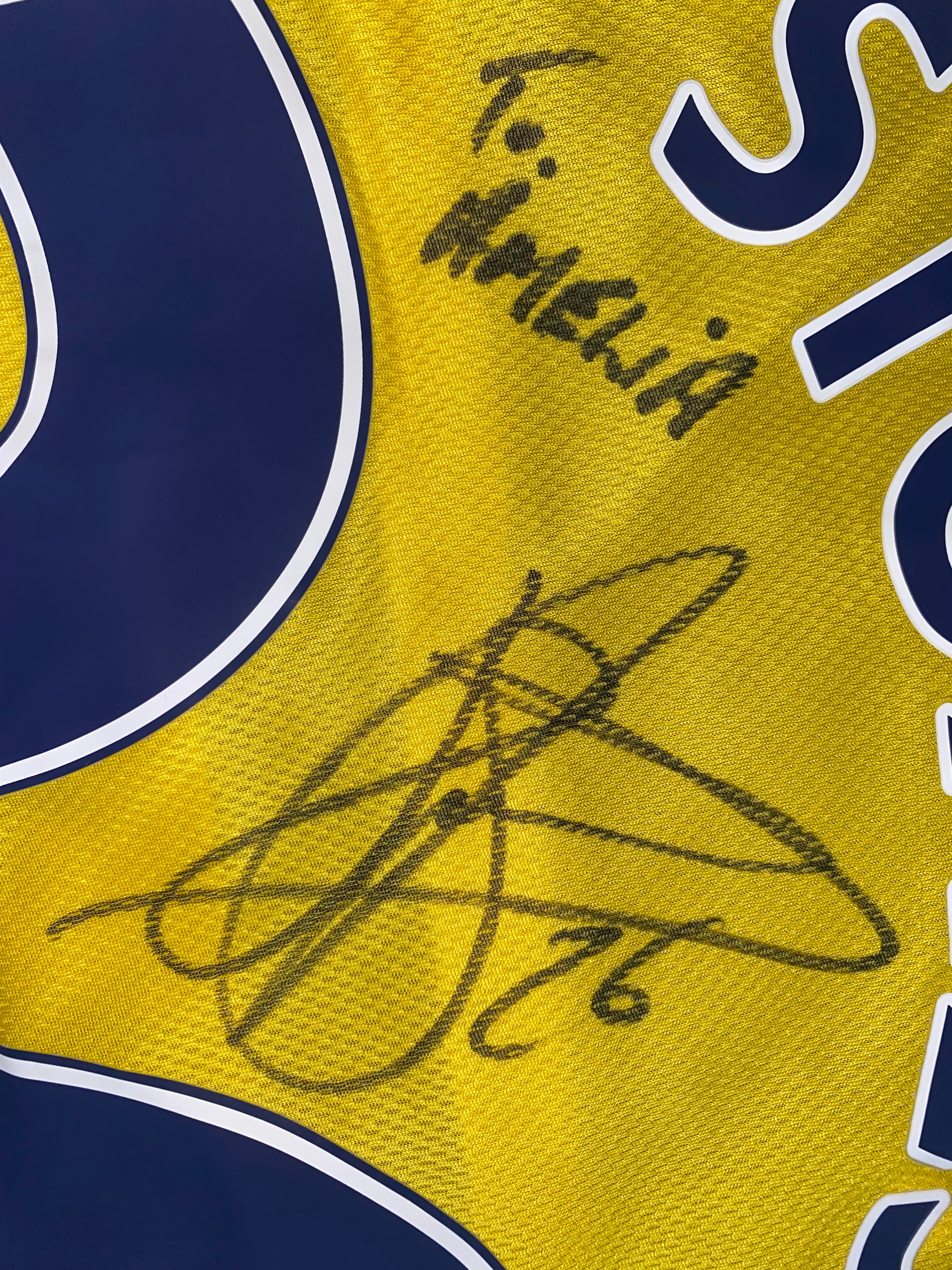 2013/14 EVERTON MATCH ISSUE AWAY SHIRT (STONES #28)