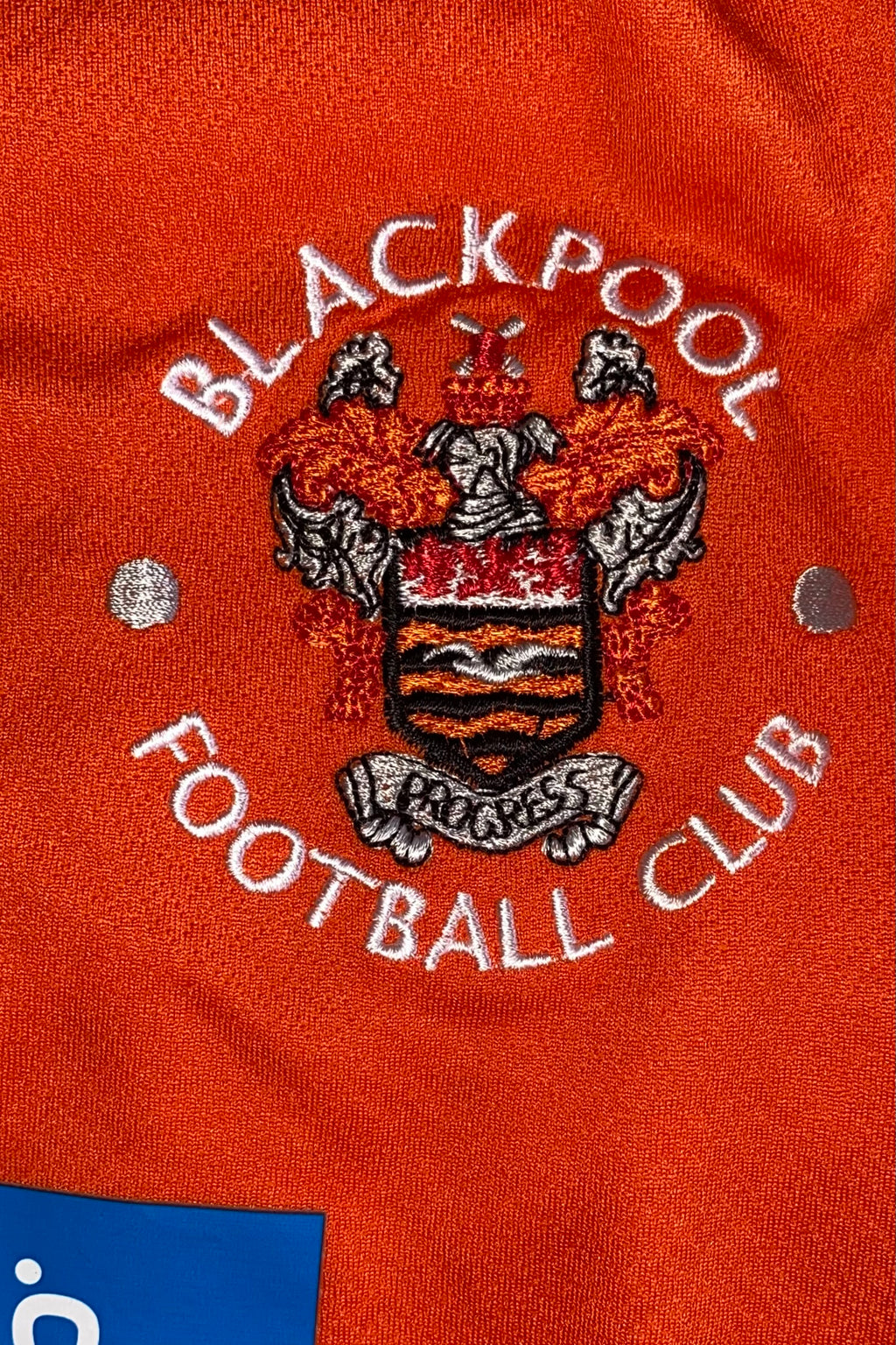 2013/14 BLACKPOOL MATCH WORN SHIRT (ROBINSON #3)