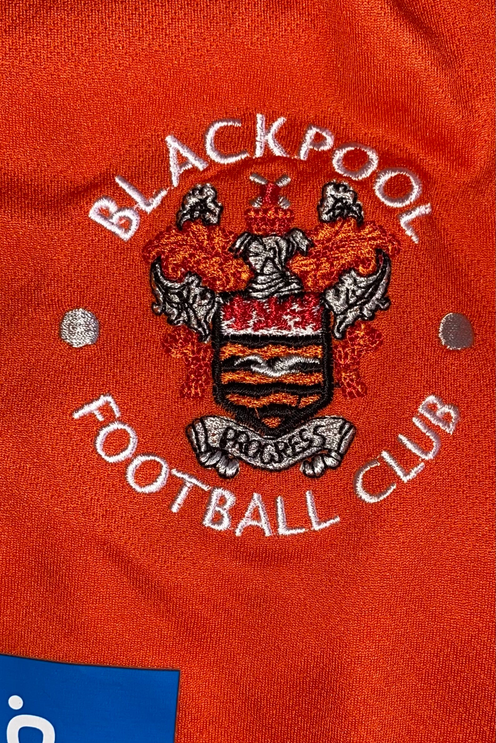 2013/14 BLACKPOOL MATCH WORN SHIRT (ROBINSON #3)
