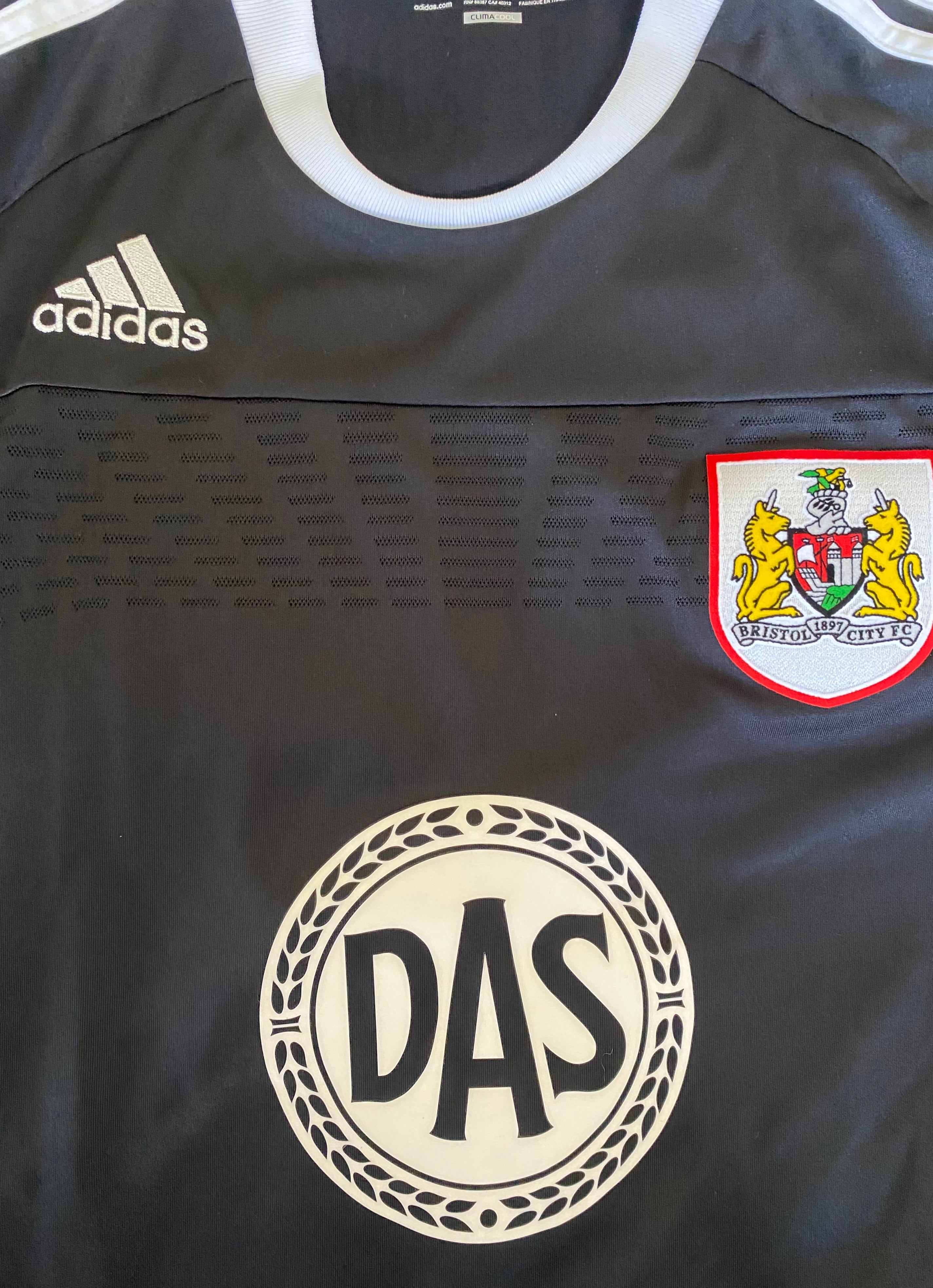 2010/11 MATCH WORN AND SIGNED BRISTOL CITY THIRD SHIRT (HAYNES #11)