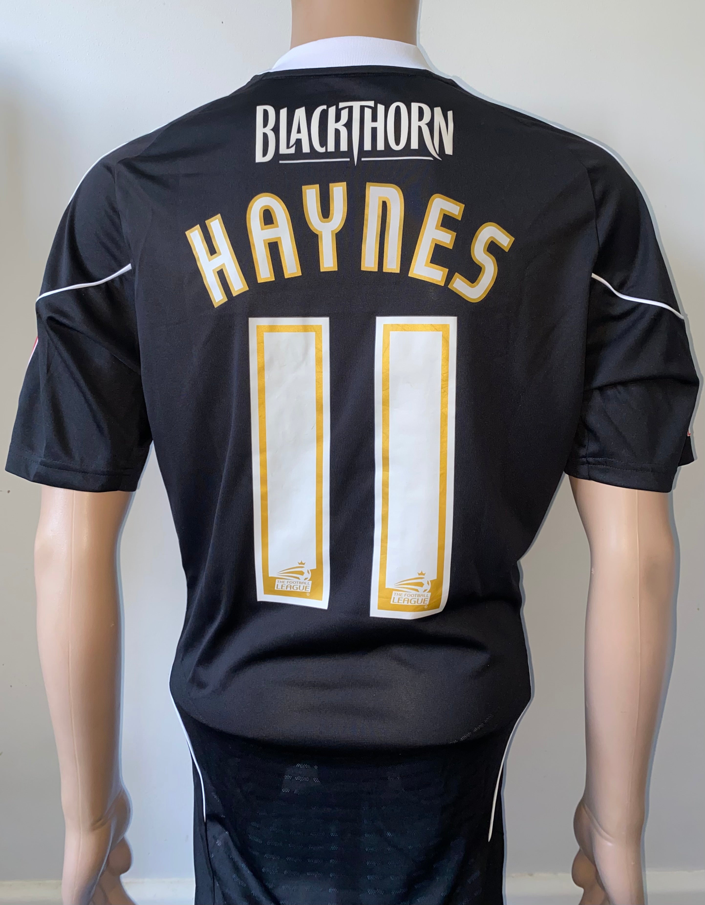 2010/11 MATCH WORN AND SIGNED BRISTOL CITY THIRD SHIRT (HAYNES #11)