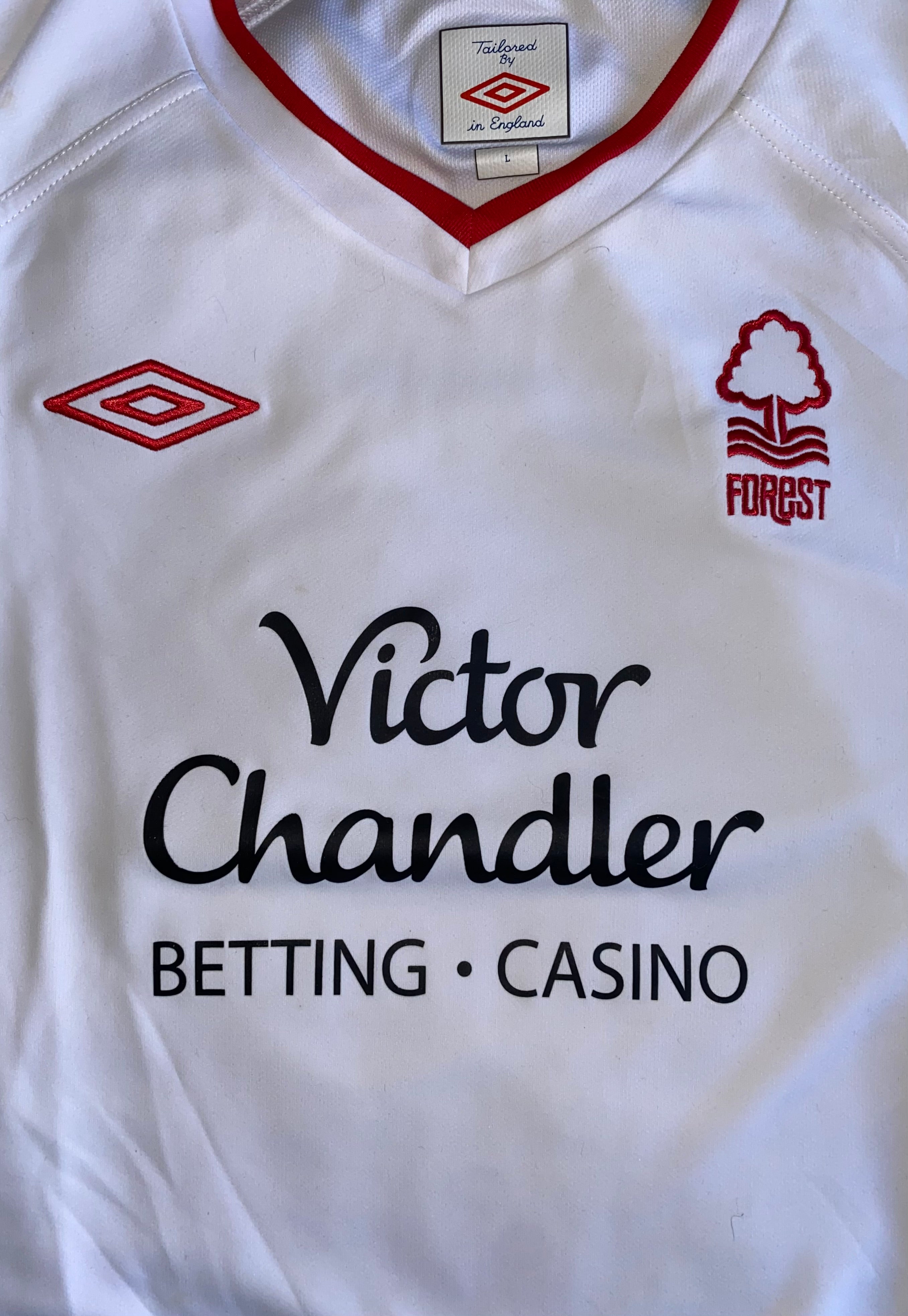 2010/11 NOTTINGHAM FOREST MATCHWORN AWAY SHIRT (COHEN #15)