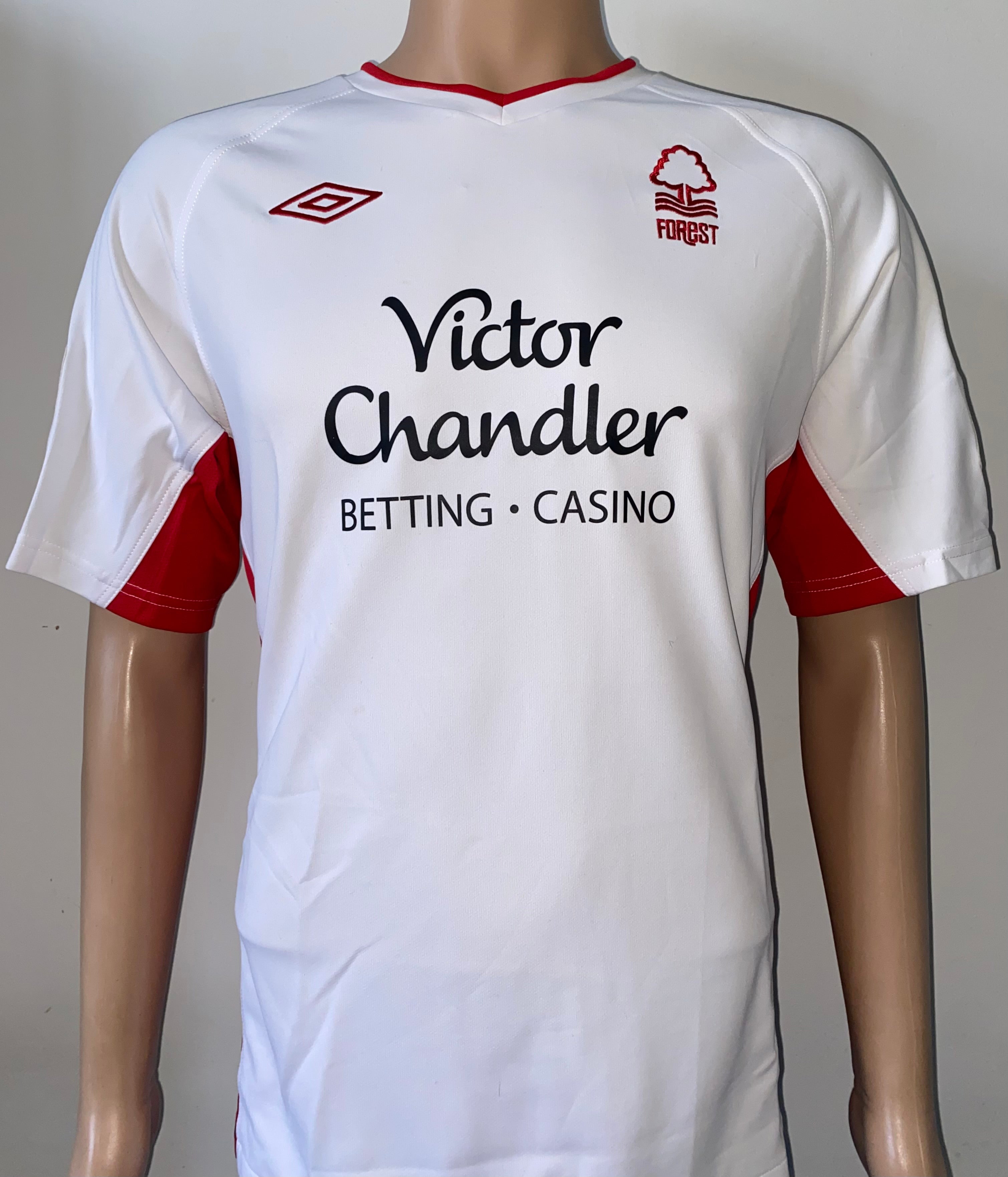2010/11 NOTTINGHAM FOREST MATCHWORN AWAY SHIRT (COHEN #15)