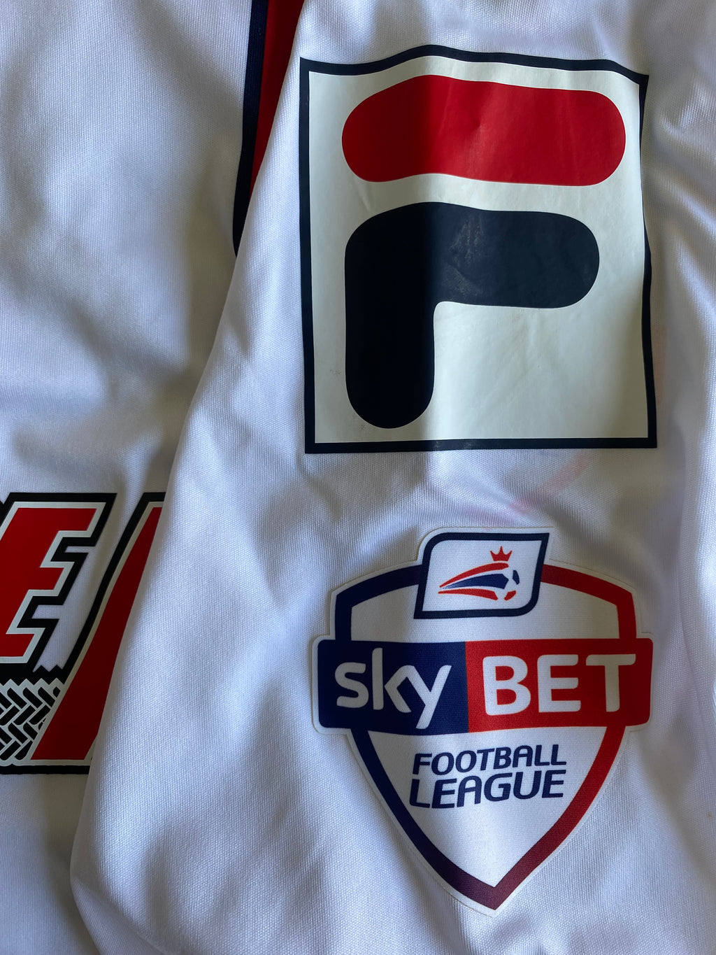 2014/15 STEVENAGE BOROUGH MATCH WORN HOME SHIRT (CALCUTT #15)