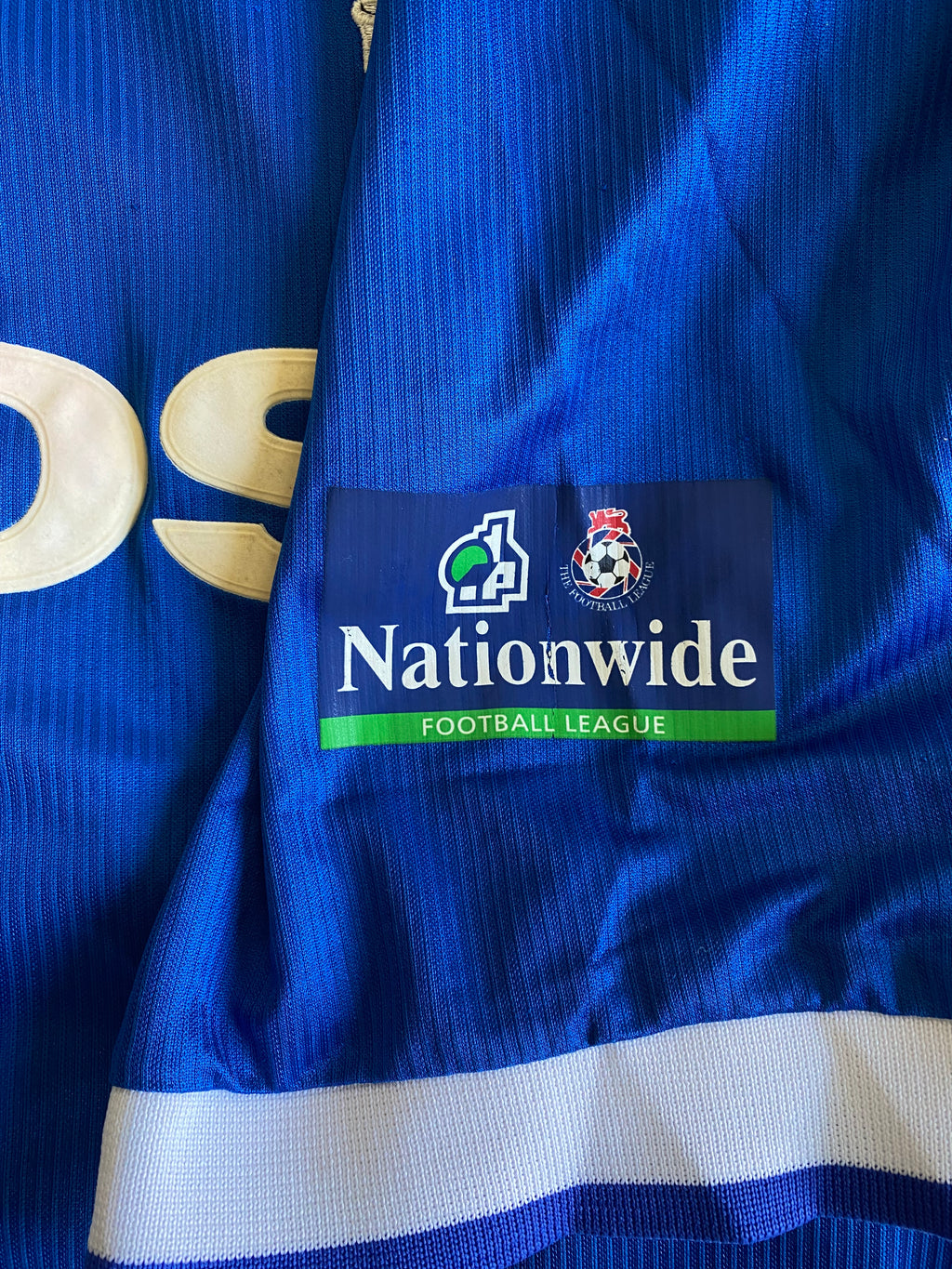 1999/2000 PETERBOROUGH UNITED MATCH WORN HOME SHIRT (GILL #12)