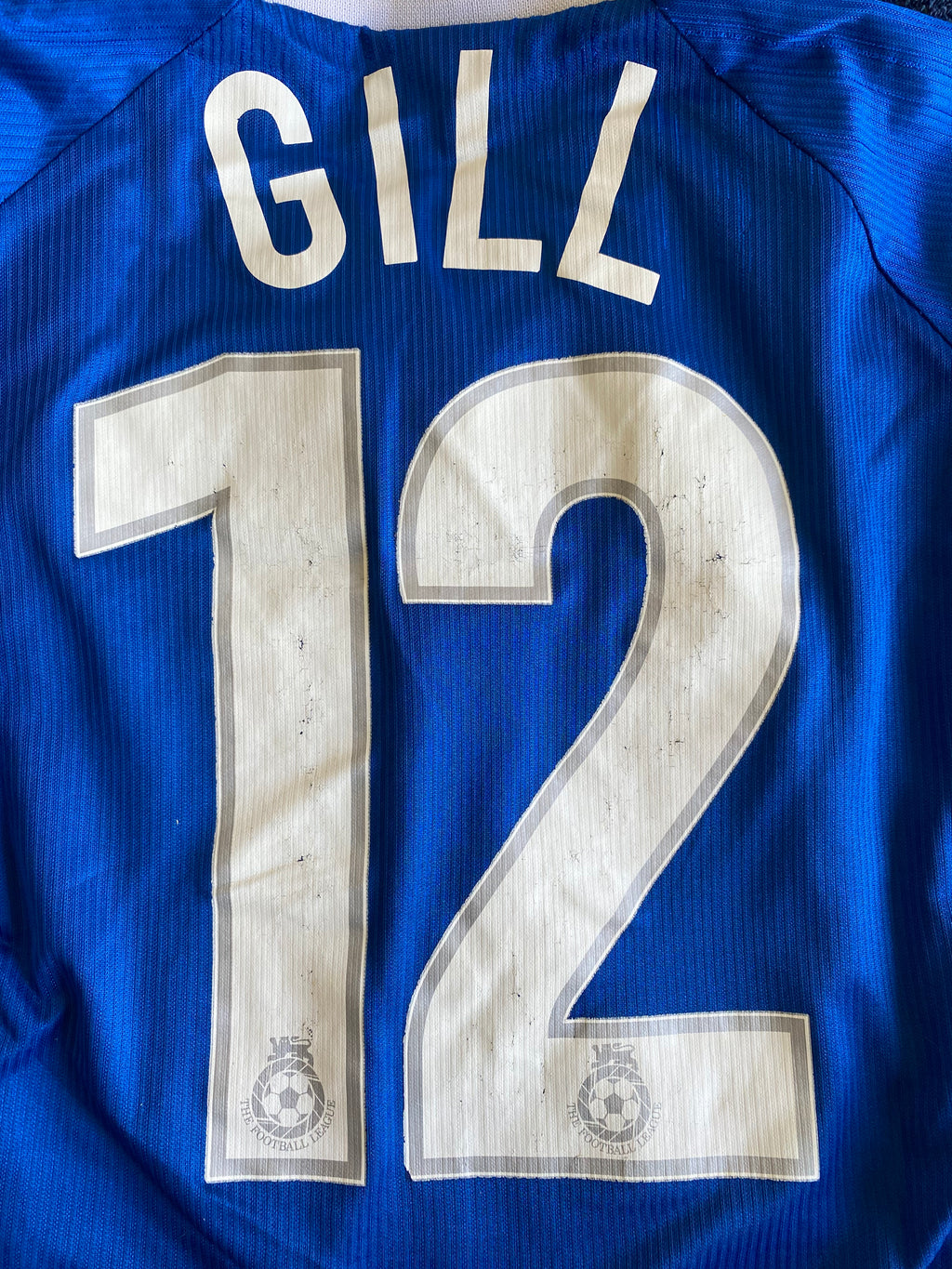 1999/2000 PETERBOROUGH UNITED MATCH WORN HOME SHIRT (GILL #12)