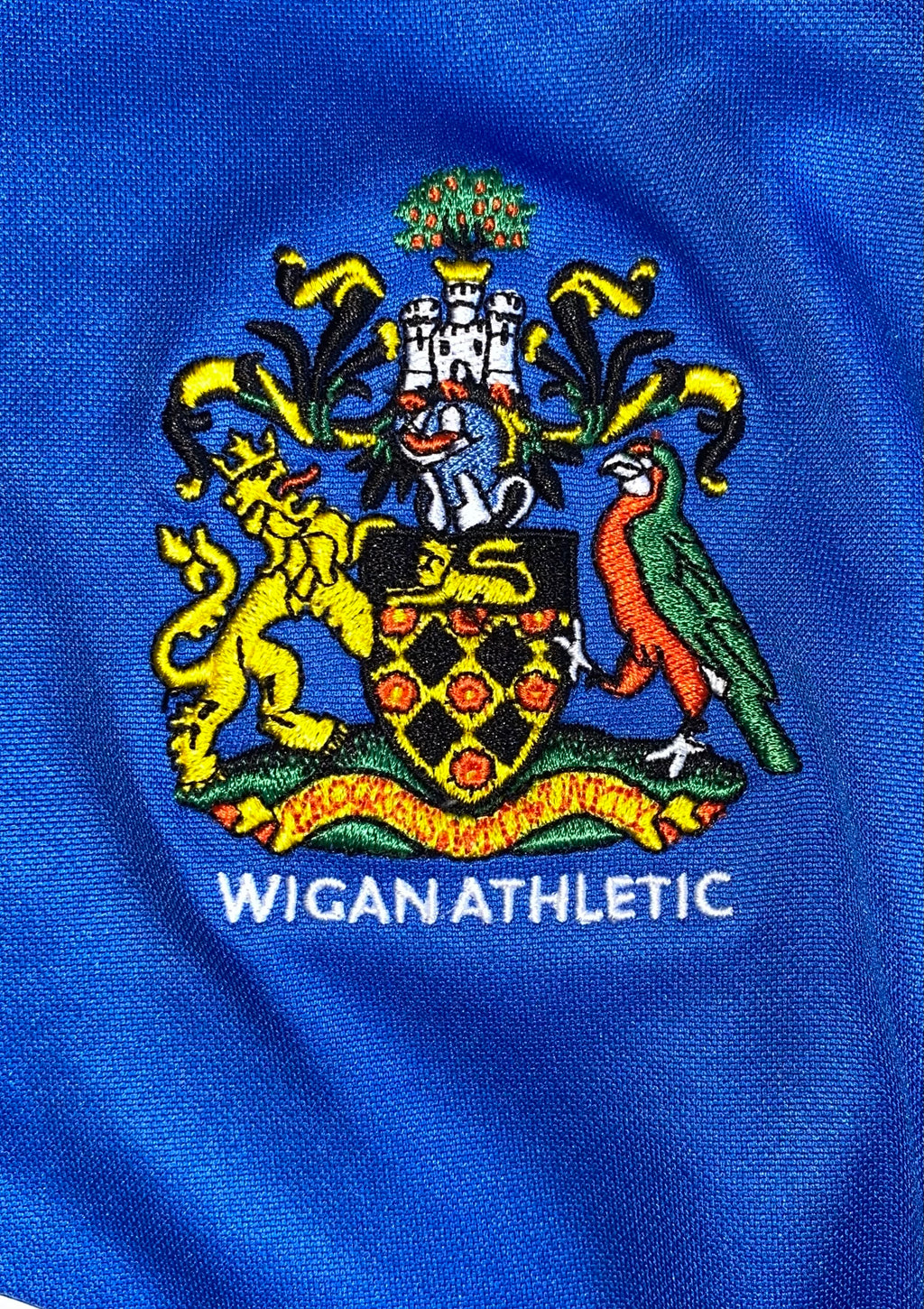 2006/07 WIGAN ATHLETIC MATCH WORN SHIRT (HESKEY #9 V BOLTON)