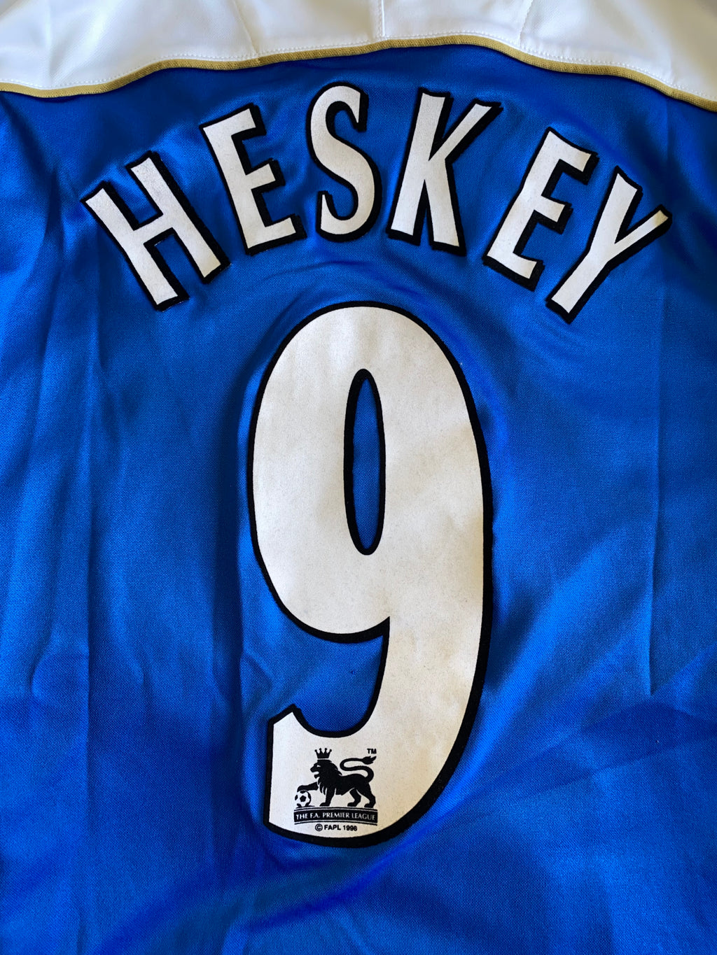 2006/07 WIGAN ATHLETIC MATCH WORN SHIRT (HESKEY #9 V BOLTON)