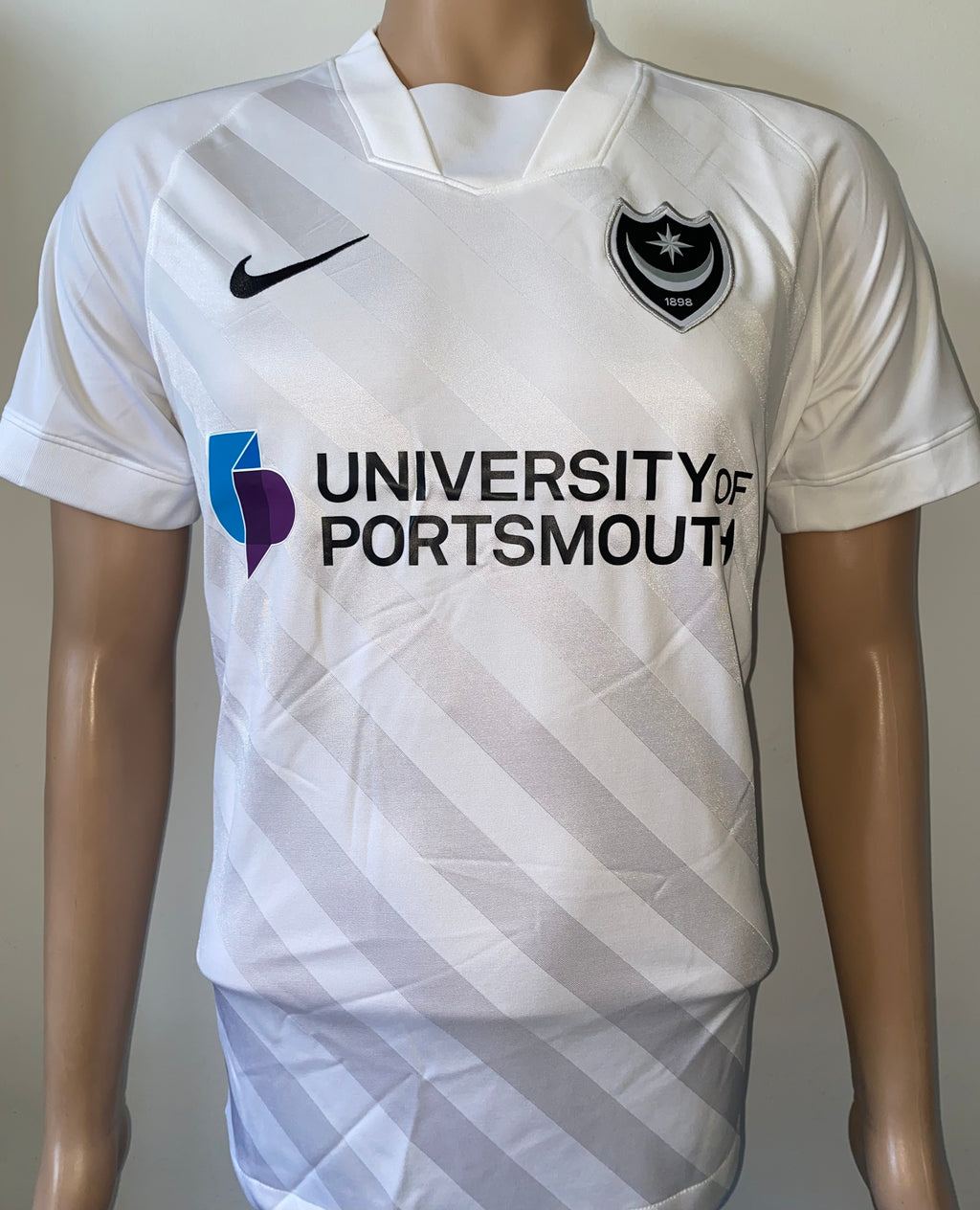 2020/21 PORTSMOUTH MATCH WORN AWAY SHIRT (DOWNING #5 CARABAO CUP V BRIGHTON & HA)