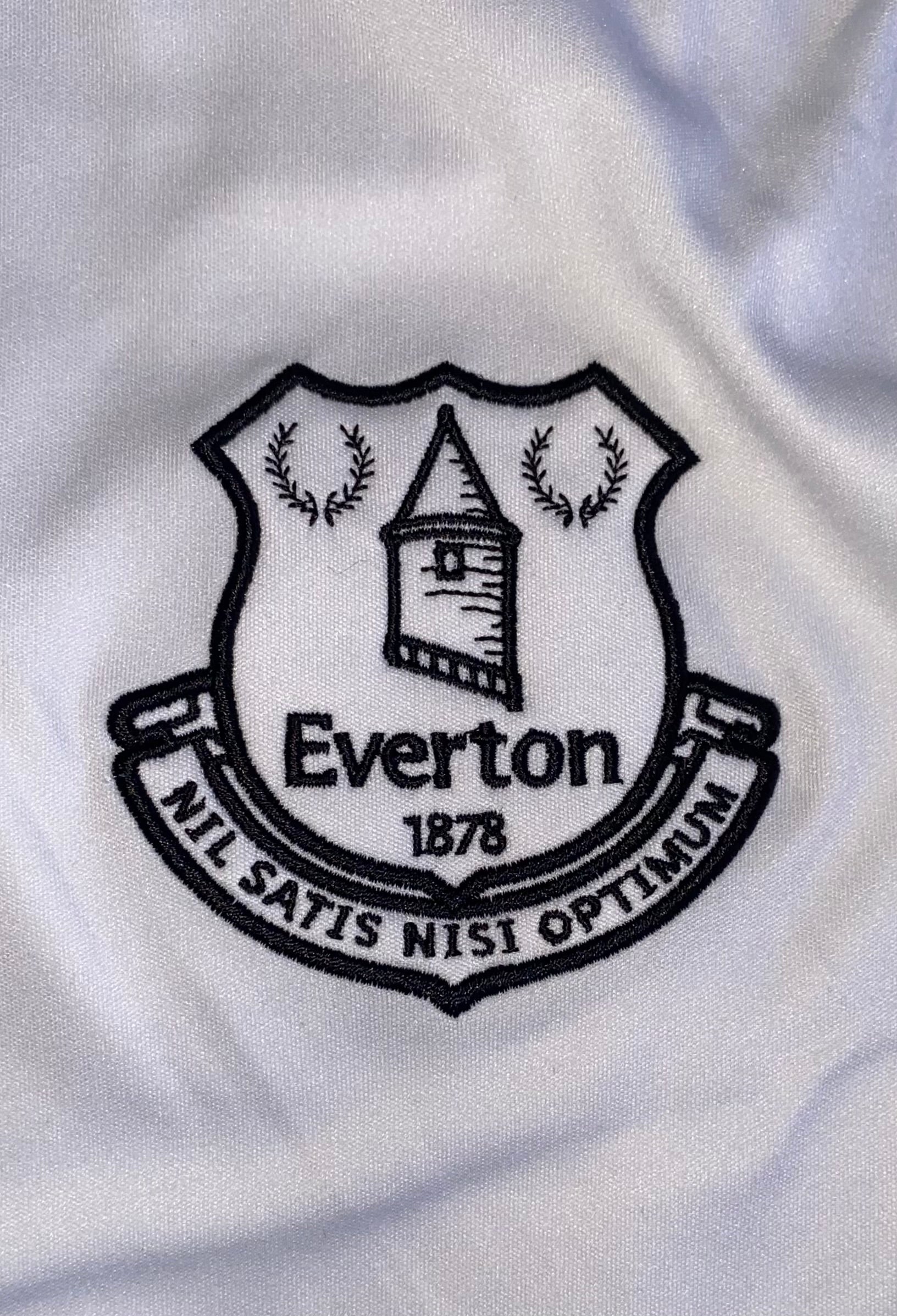 2015/16 EVERTON UMBRO AWAY MATCH ISSUE SHIRT (OSMAN #21)