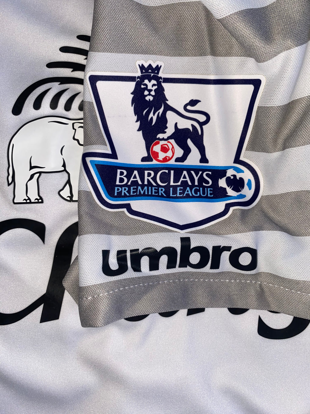2015/16 EVERTON UMBRO AWAY MATCH ISSUE SHIRT (OSMAN #21)