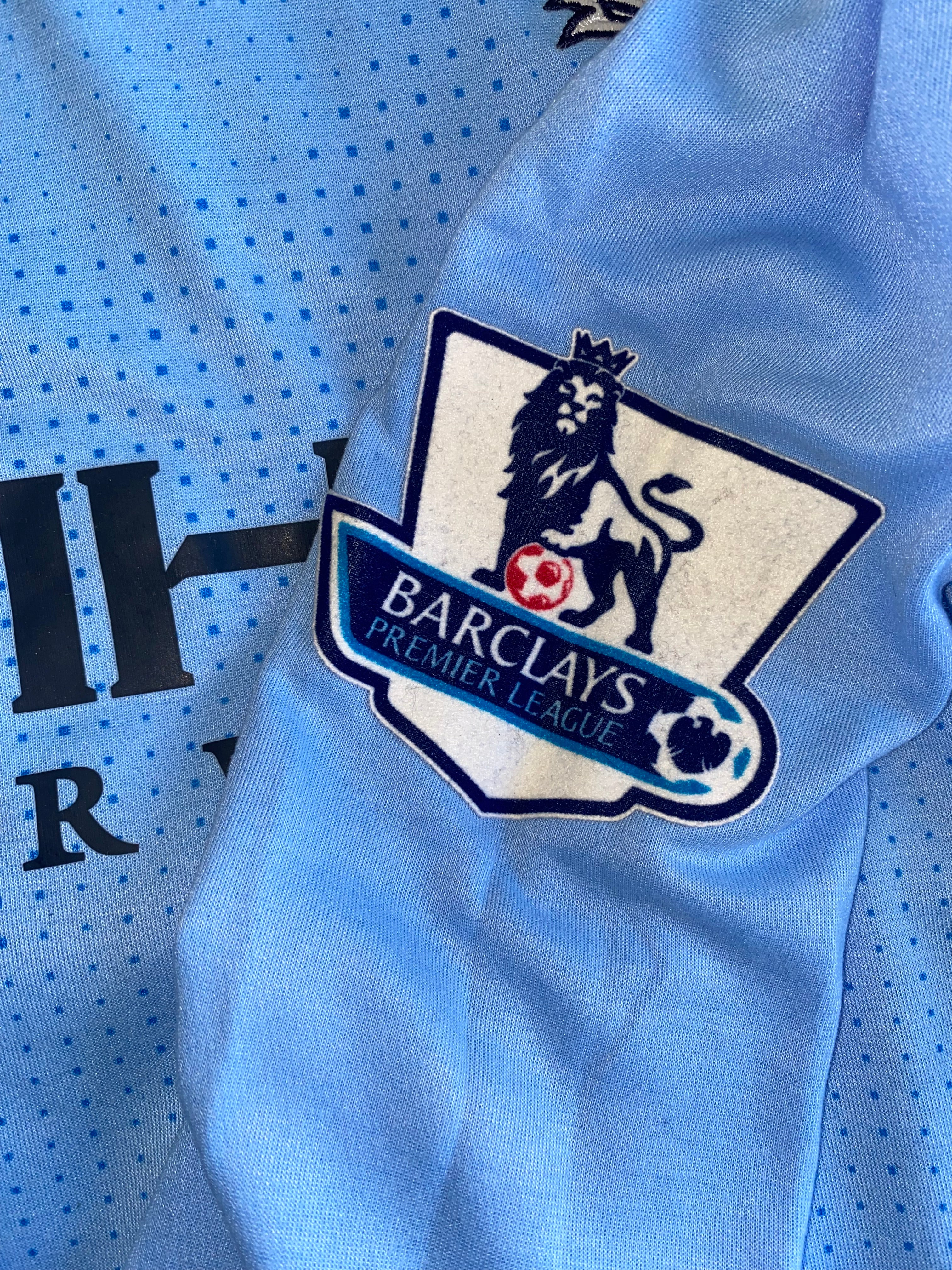 2011/12 MANCHESTER CITY MATCH ISSUE HOME SHIRT (SAVIC #15)