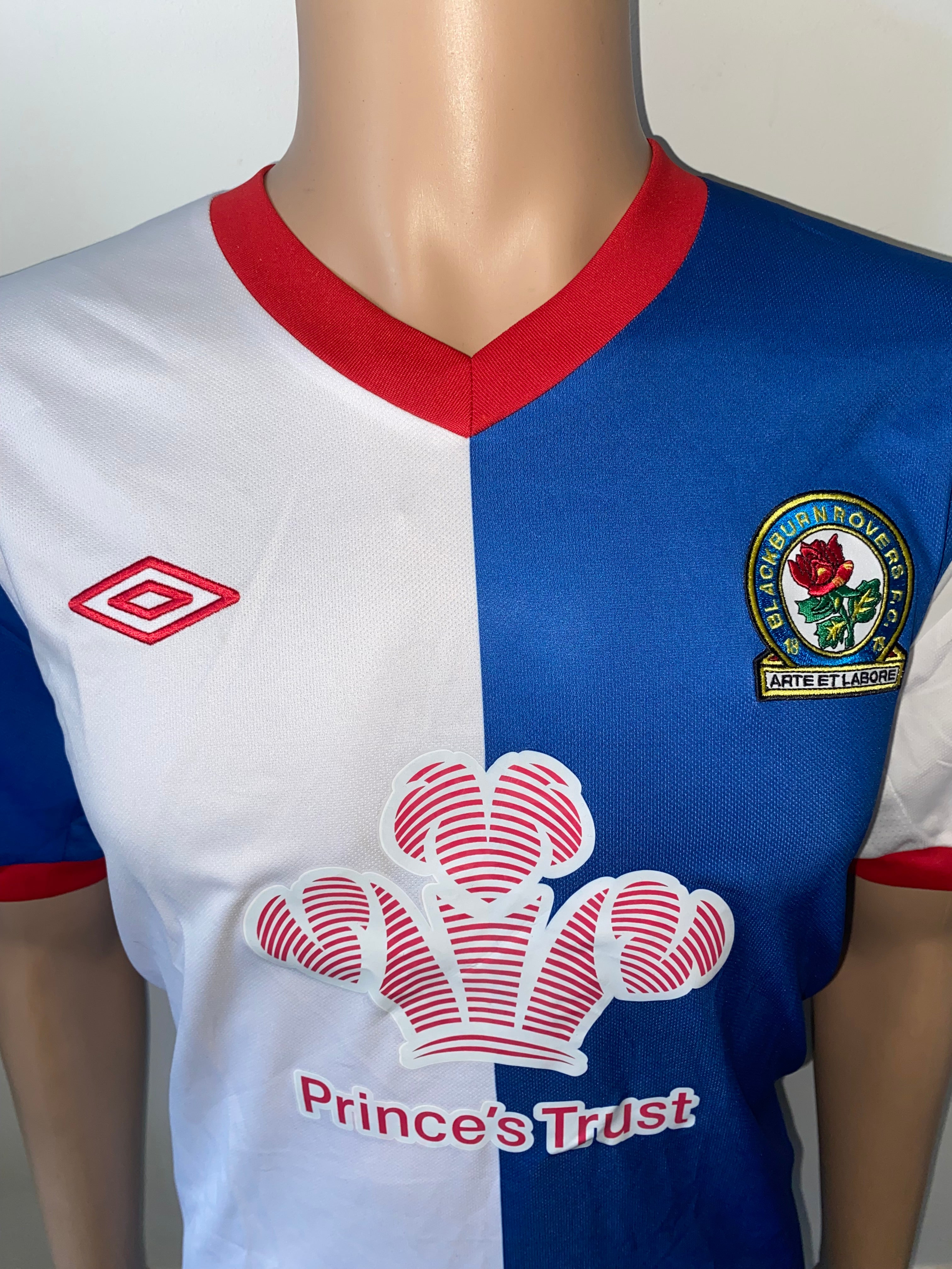 2011/12 BLACKBURN ROVERS MATCH WORN AWAY SHIRT (SIMON VUKCEVIC #29)
