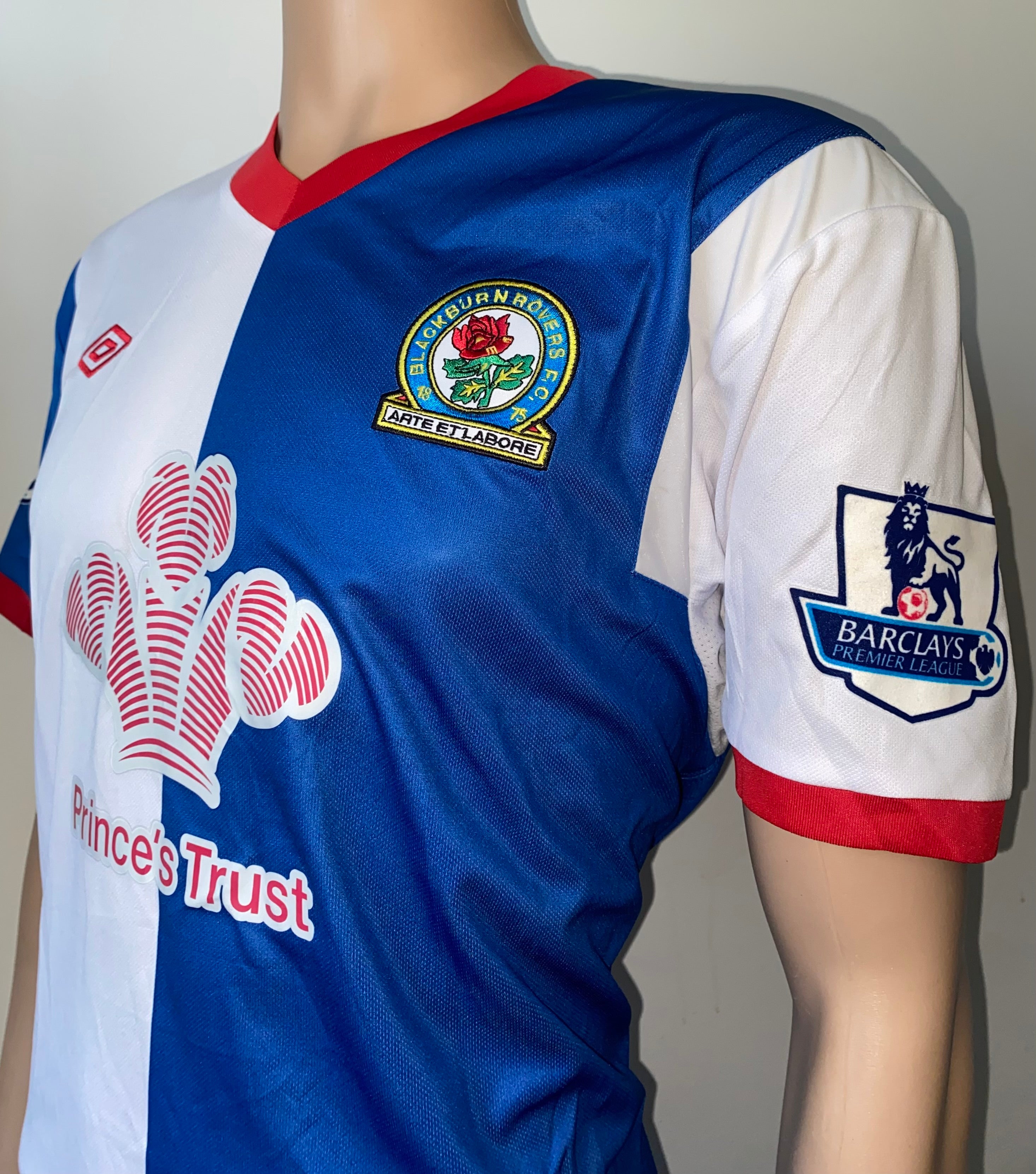 2011/12 BLACKBURN ROVERS MATCH WORN AWAY SHIRT (SIMON VUKCEVIC #29)