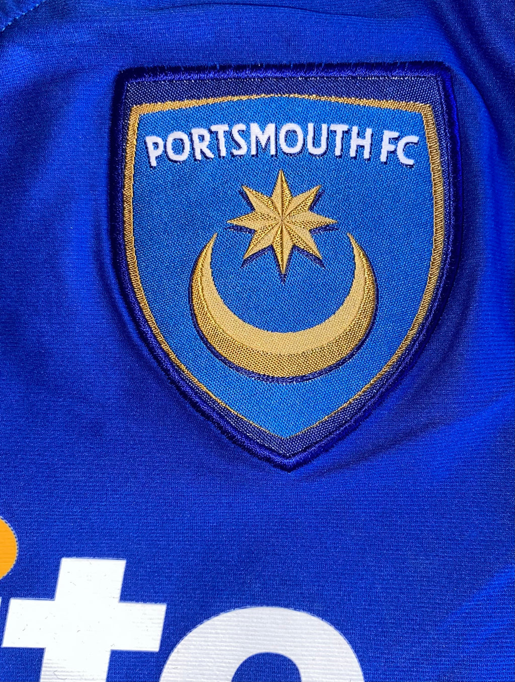 2010/11 PORTSMOUTH MATCH WORN HOME SHIRT (CIFTCI #24)