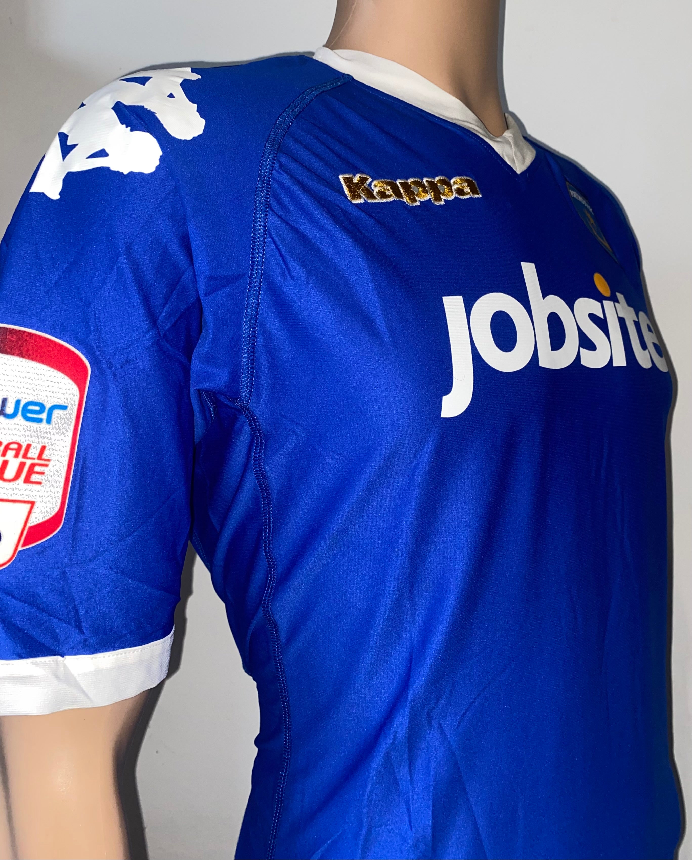 2010/11 PORTSMOUTH MATCH WORN HOME SHIRT (CIFTCI #24)