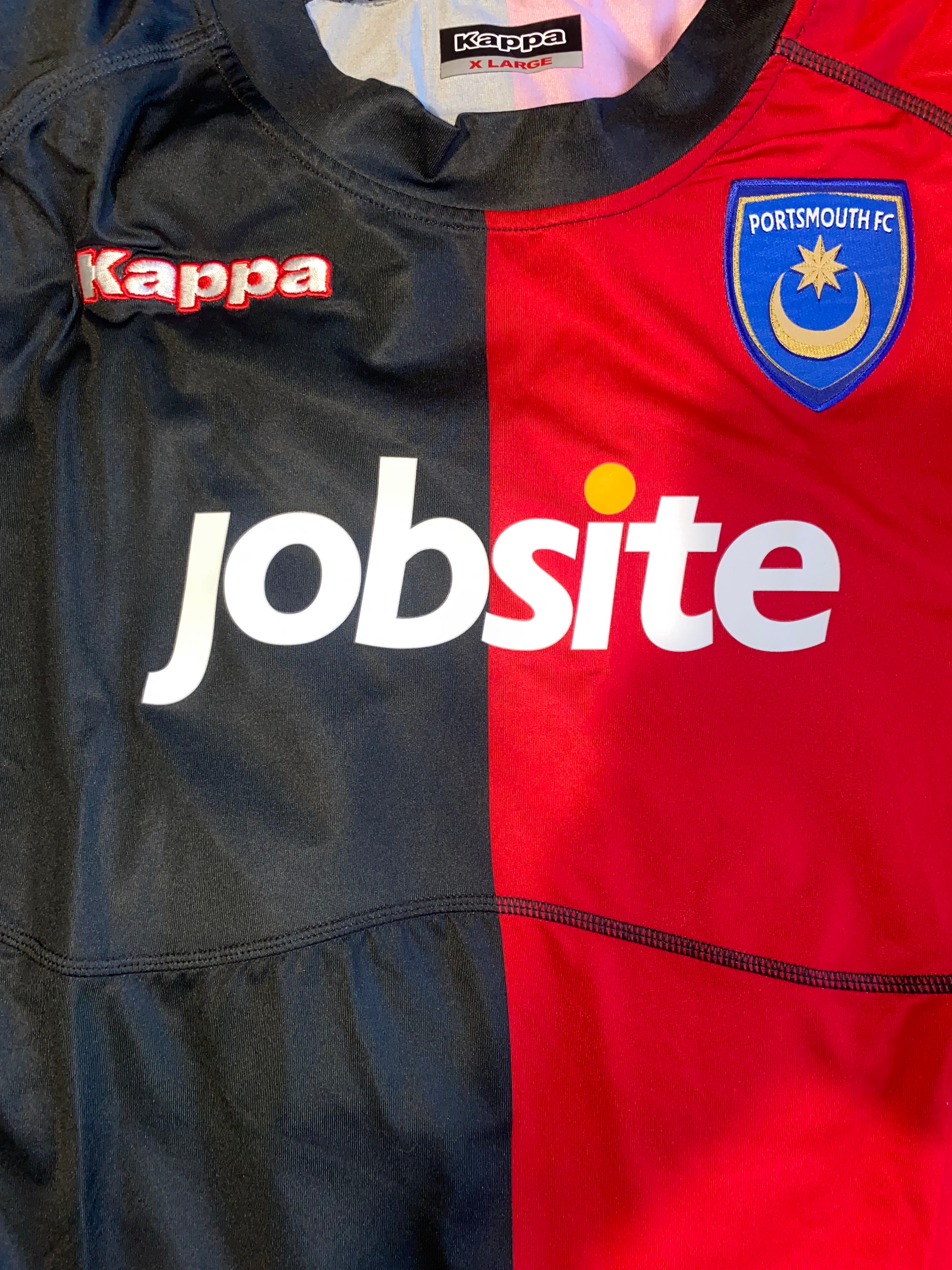 2011/12 PORTSMOUTH MATCH WORN AWAY SHIRT (KITSON #18 V CHELSEA)