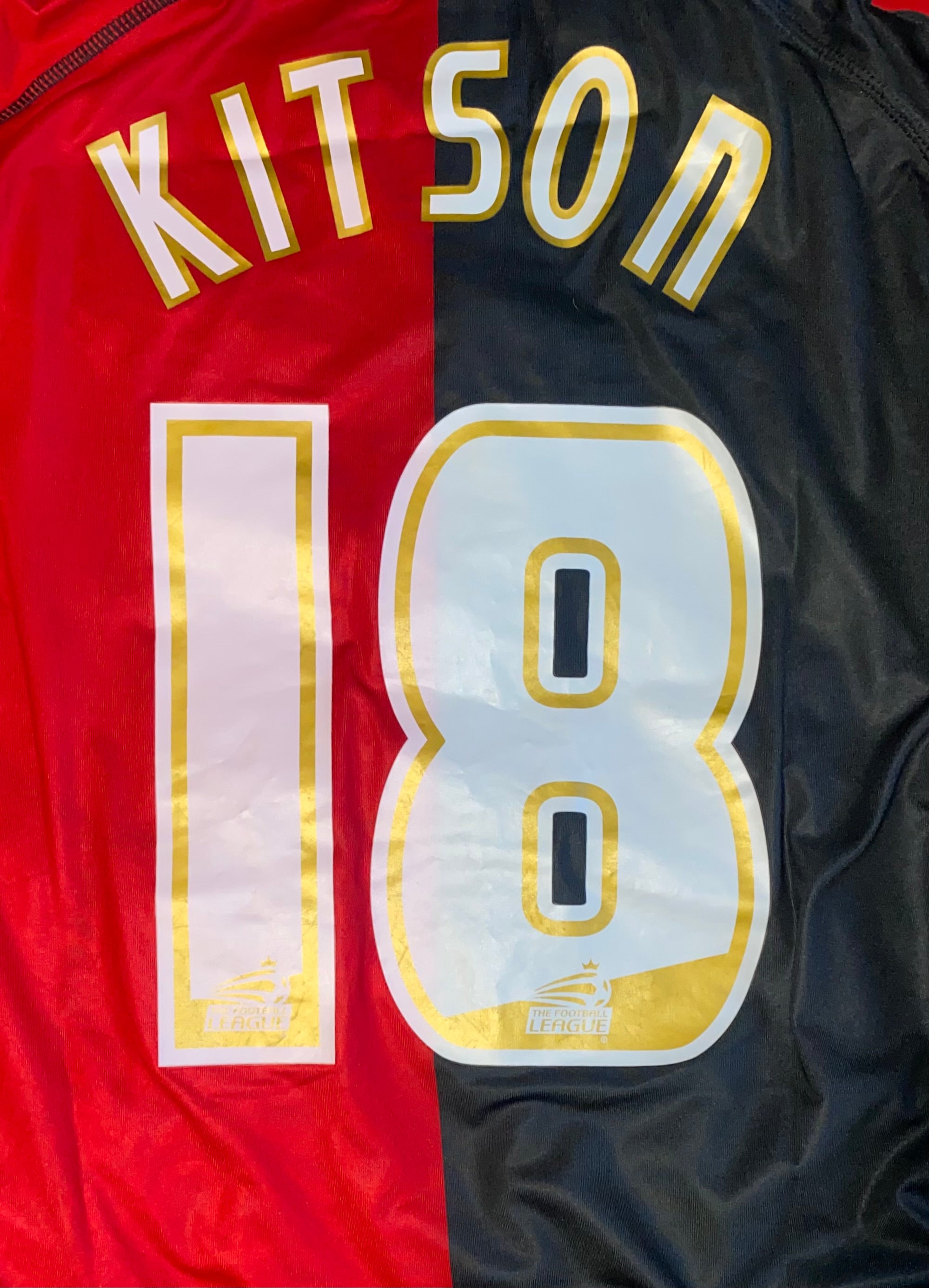 2011/12 PORTSMOUTH MATCH WORN AWAY SHIRT (KITSON #18 V CHELSEA)