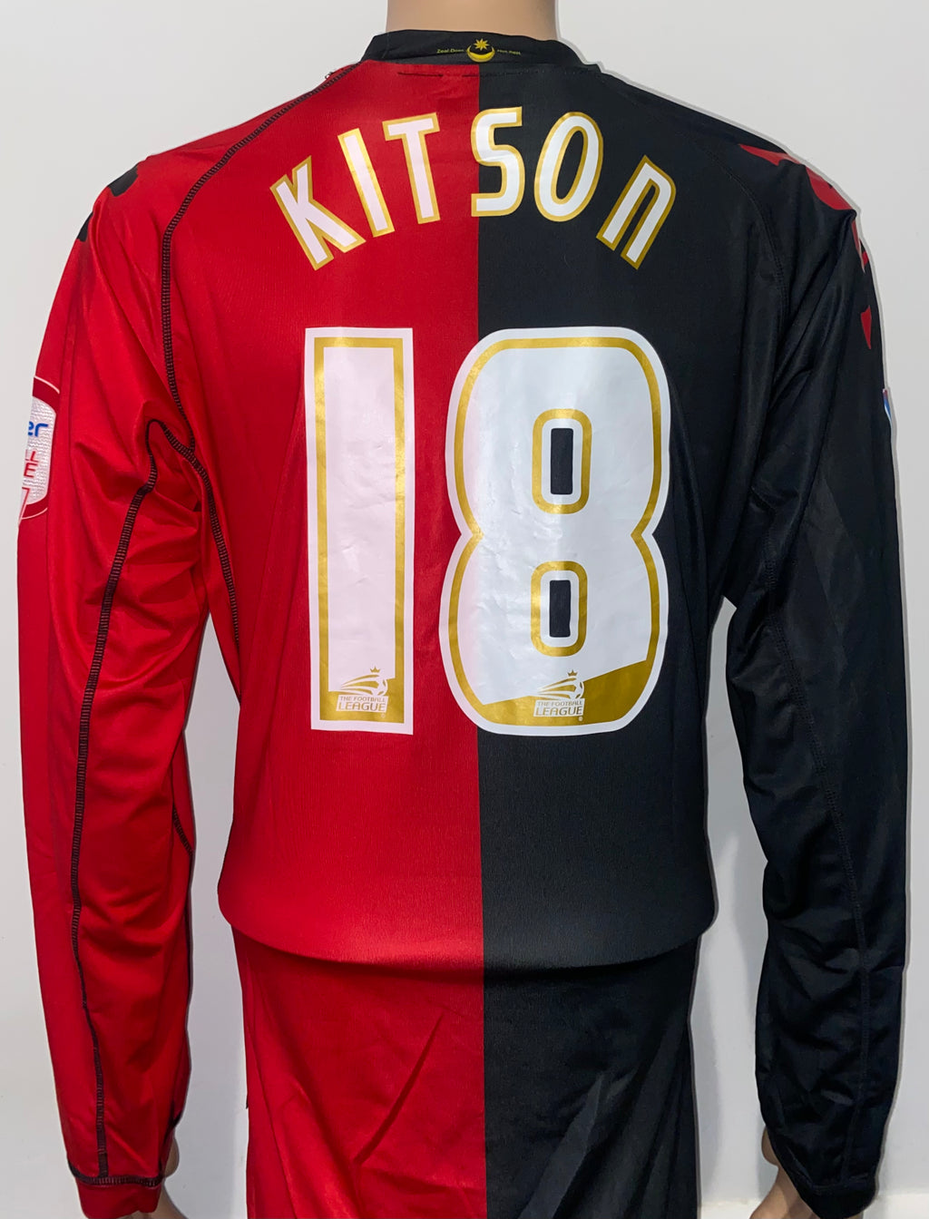 2011/12 PORTSMOUTH MATCH WORN AWAY SHIRT (KITSON #18 V CHELSEA)