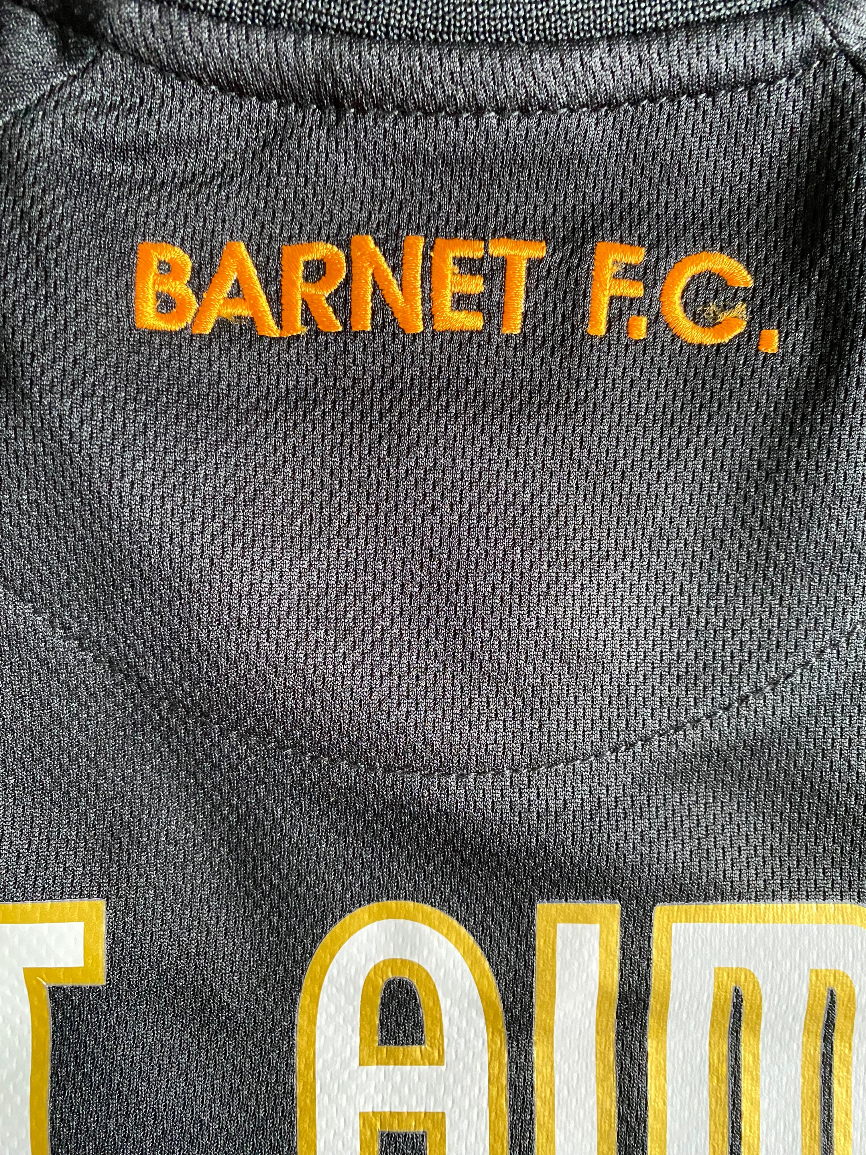 2008/09 BARNET MATCH WORN HOME SHIRT (ST AIMIE #14)