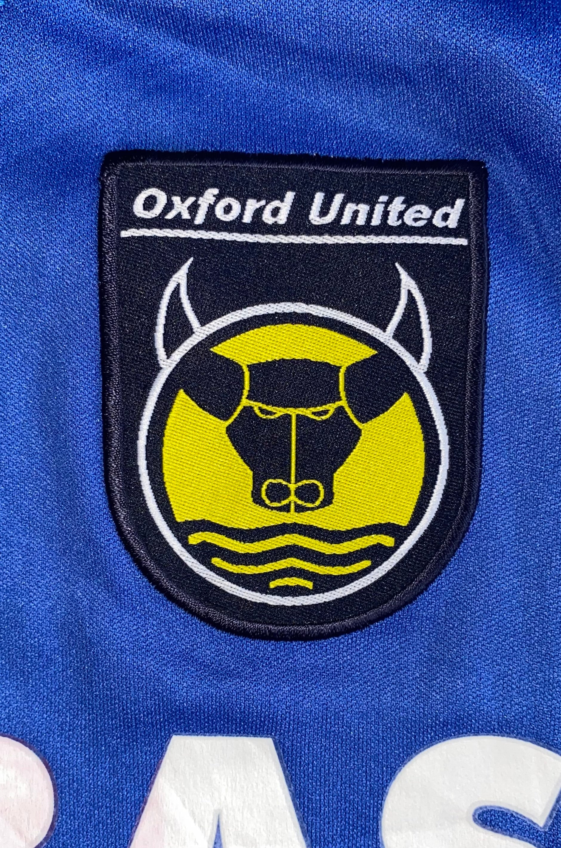 2008/09 OXFORD UNITED MATCH WORN AWAY SHIRT (EVANS #29)