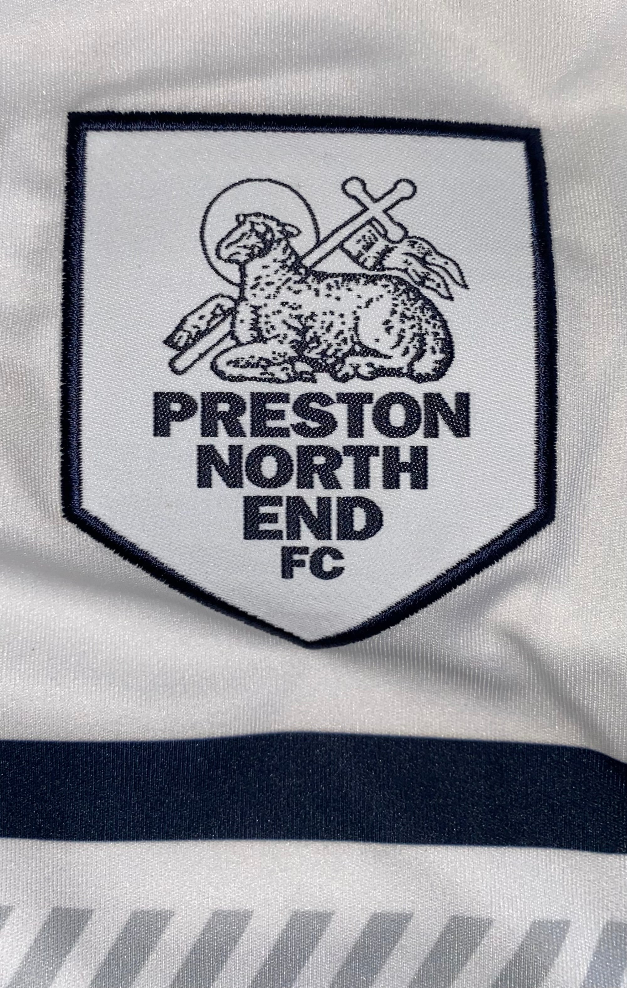 2012 PRESTON NORTH END MATCH WORN SHIRT (BYROM #13)