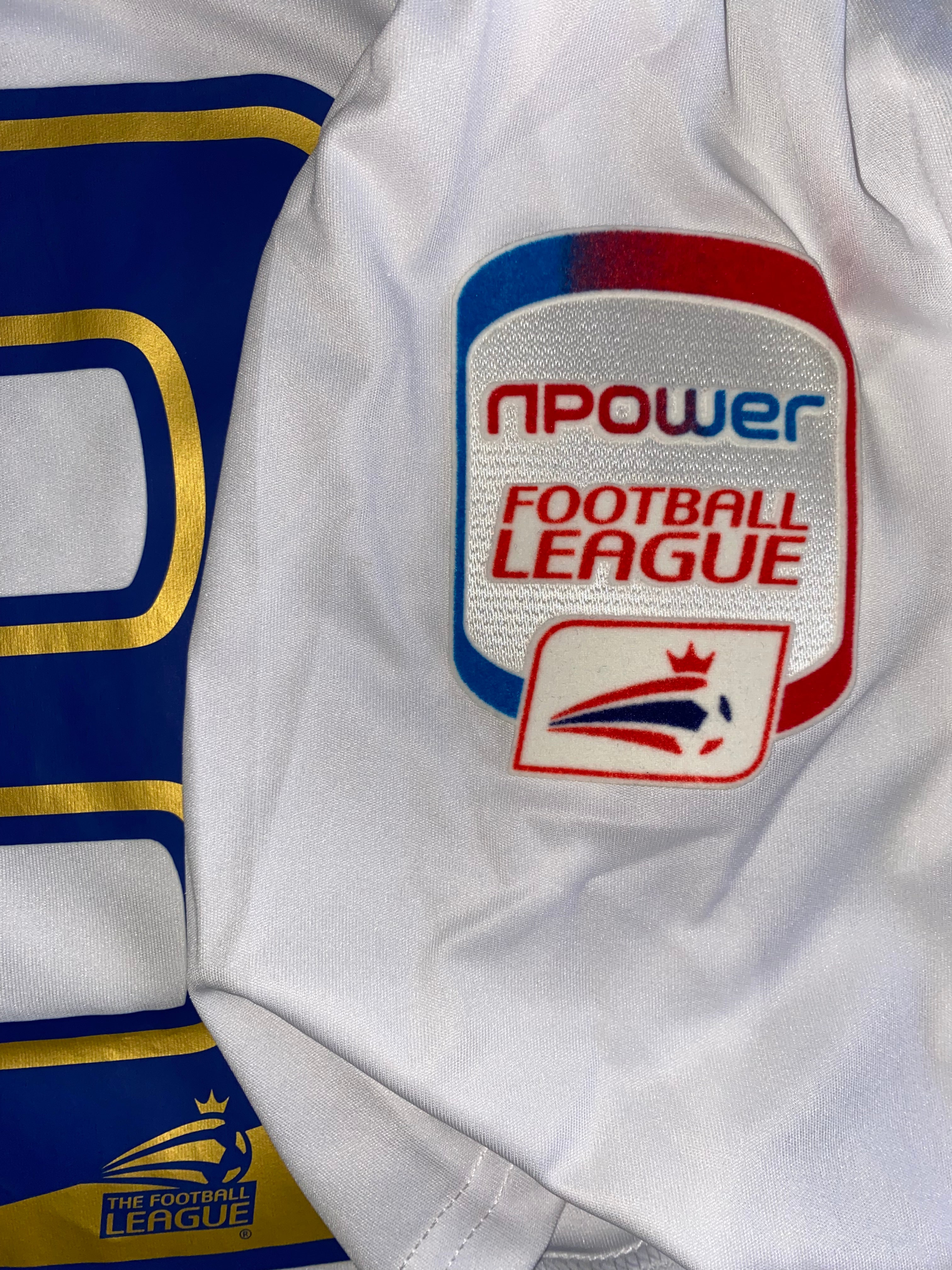 2012 PRESTON NORTH END MATCH WORN SHIRT (BYROM #13)