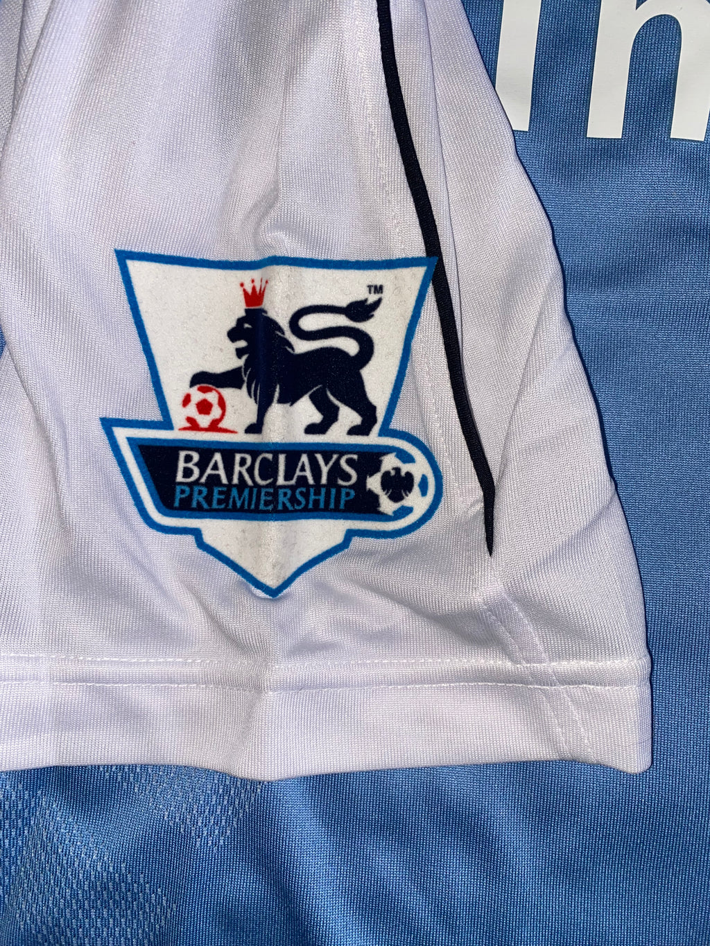 2006-07 MANCHESTER CITY MATCH ISSUE HOME SHIRT JORDAN #4