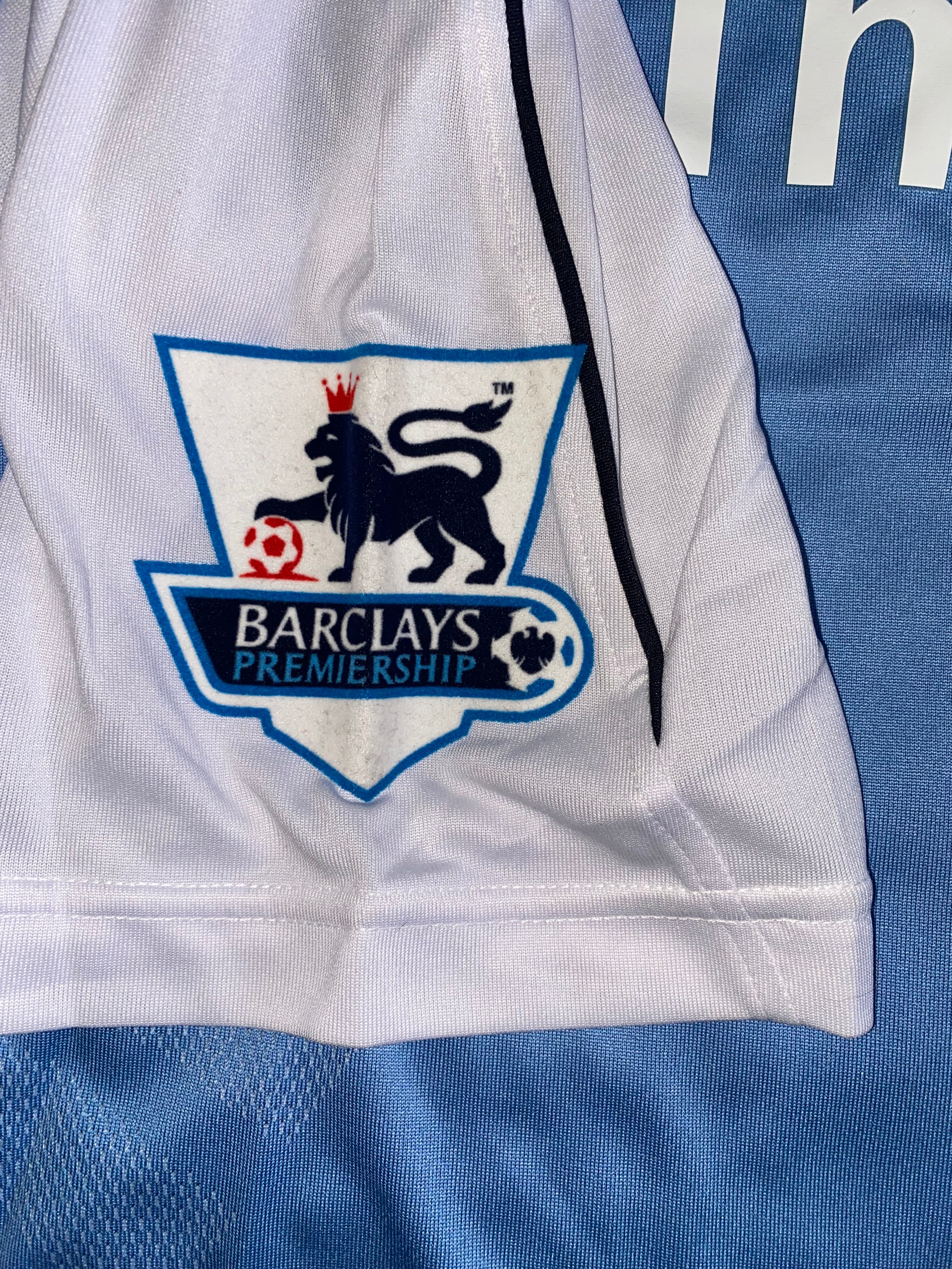 2006-07 MANCHESTER CITY MATCH ISSUE HOME SHIRT JORDAN #4