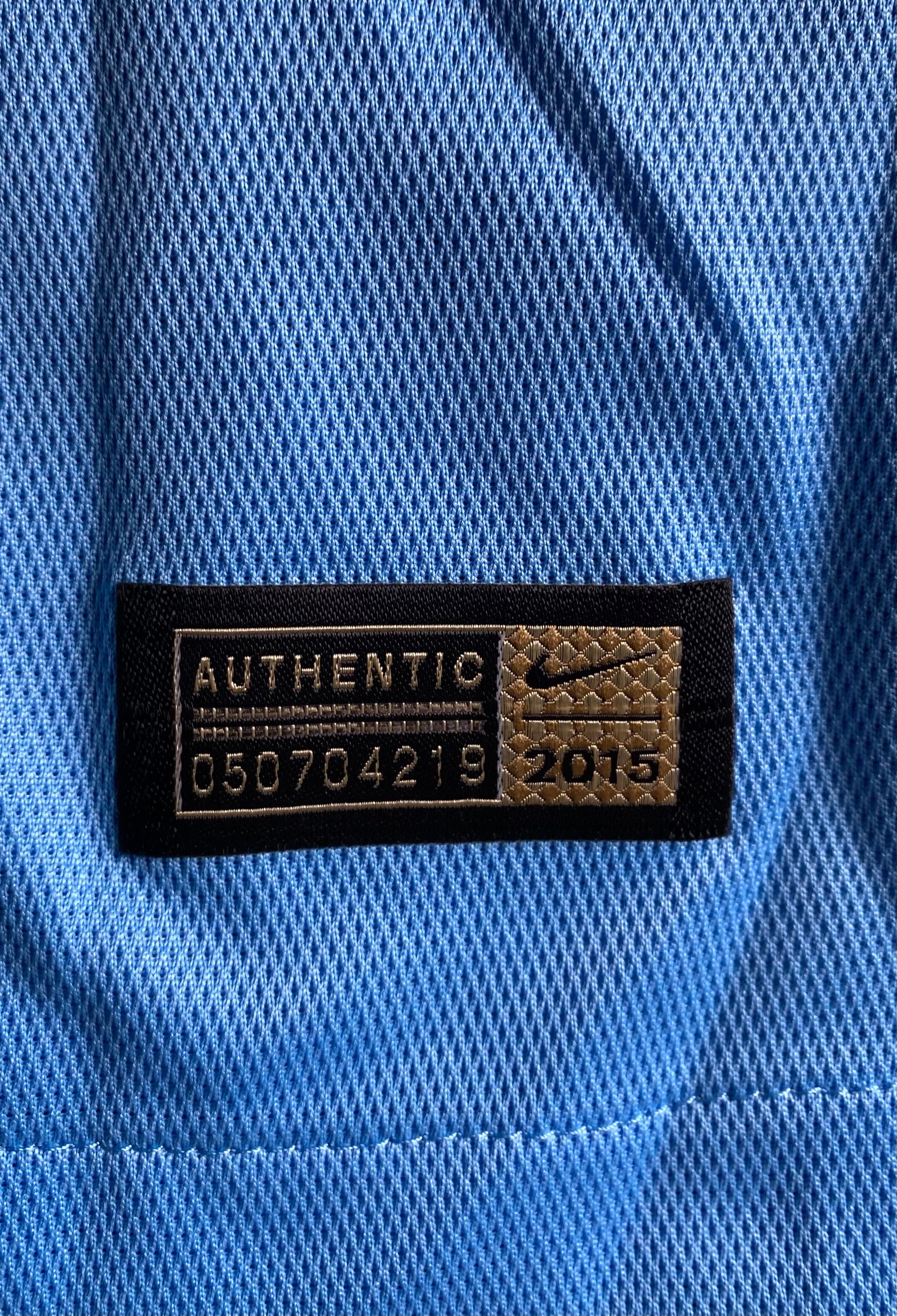 2015/16 MANCHESTER CITY MATCH ISSUE HOME SHIRT (MANGALA #20)