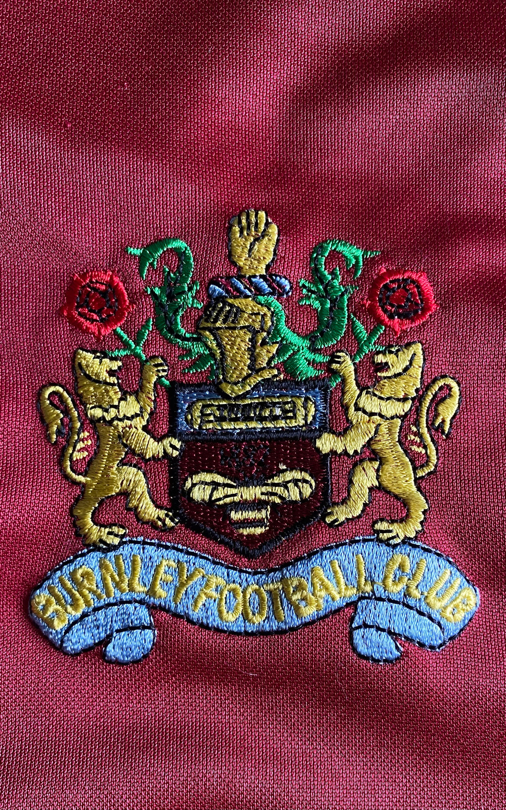 2002/03 BURNLEY MATCH WORN HOME SHIRT (FARRELLY #16)