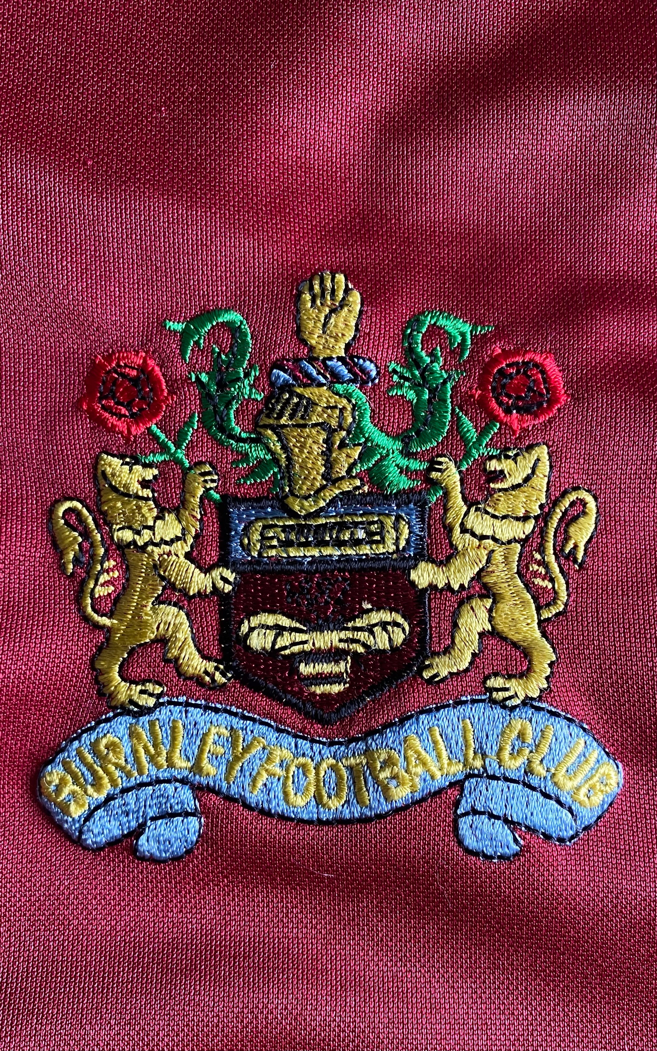 2002/03 BURNLEY MATCH WORN HOME SHIRT (FARRELLY #16)
