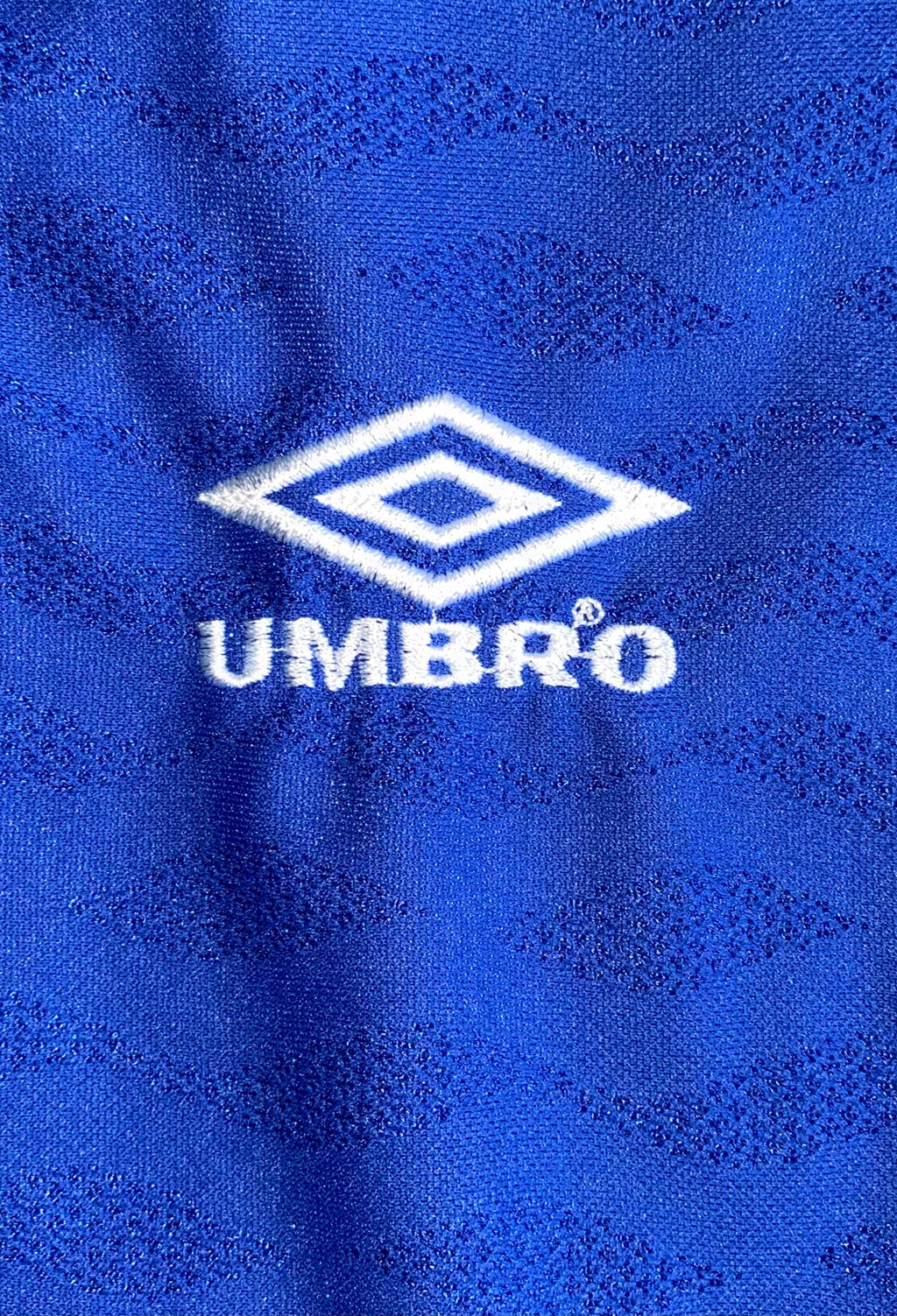1995/96 OLDHAM ATHLETIC MATCH WORN HOME SHIRT #7